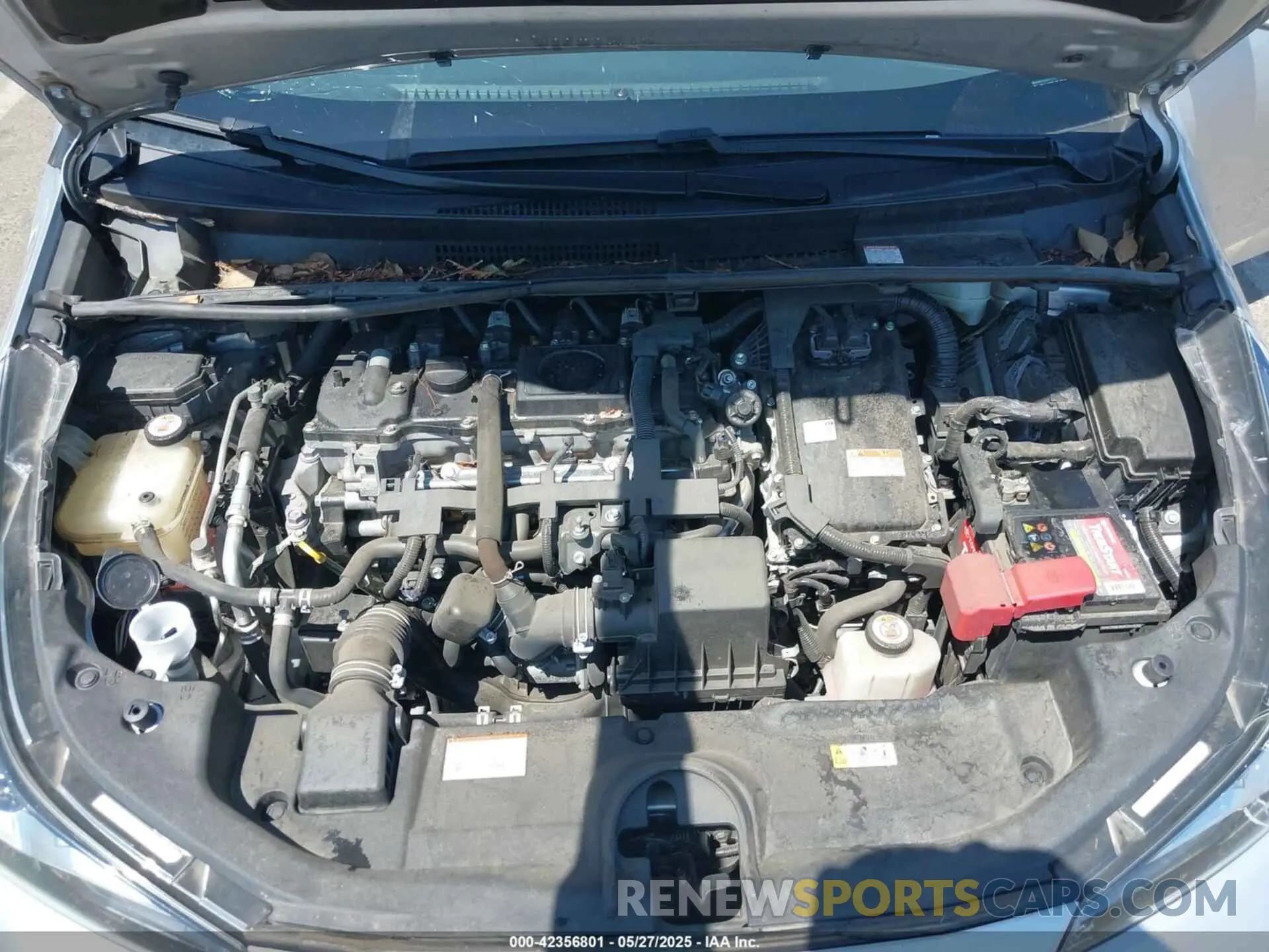 10 fotografías del automóvil dañado JTDKARFU0L3109212 TOYOTA PRIUS 2020