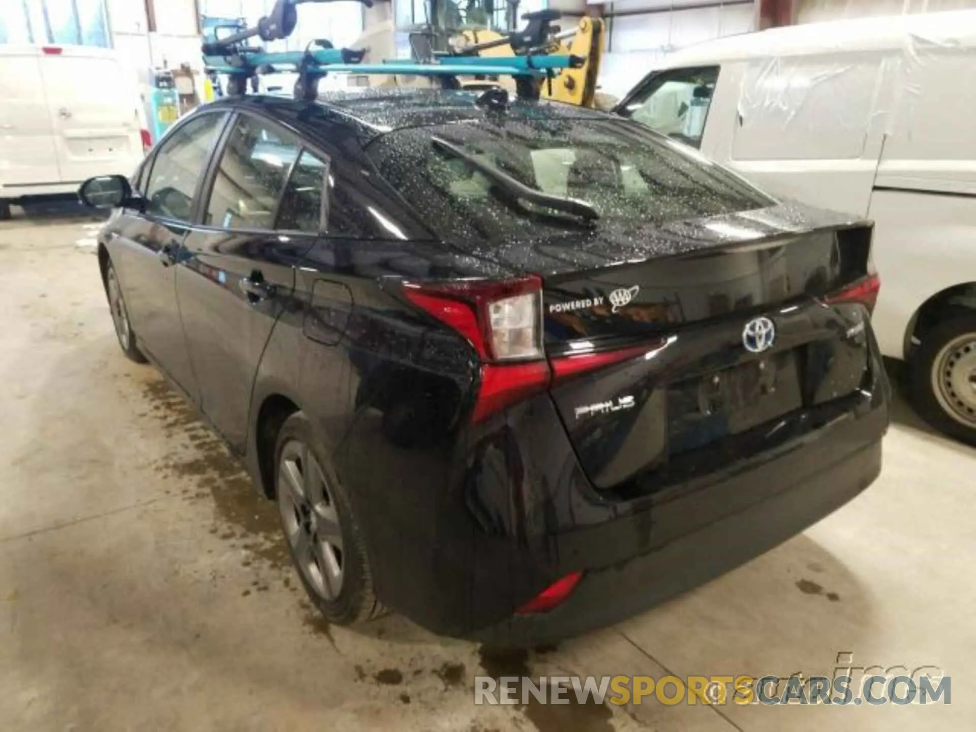 3 fotografías del automóvil dañado JTDKARFU0L3116046 TOYOTA PRIUS 2020