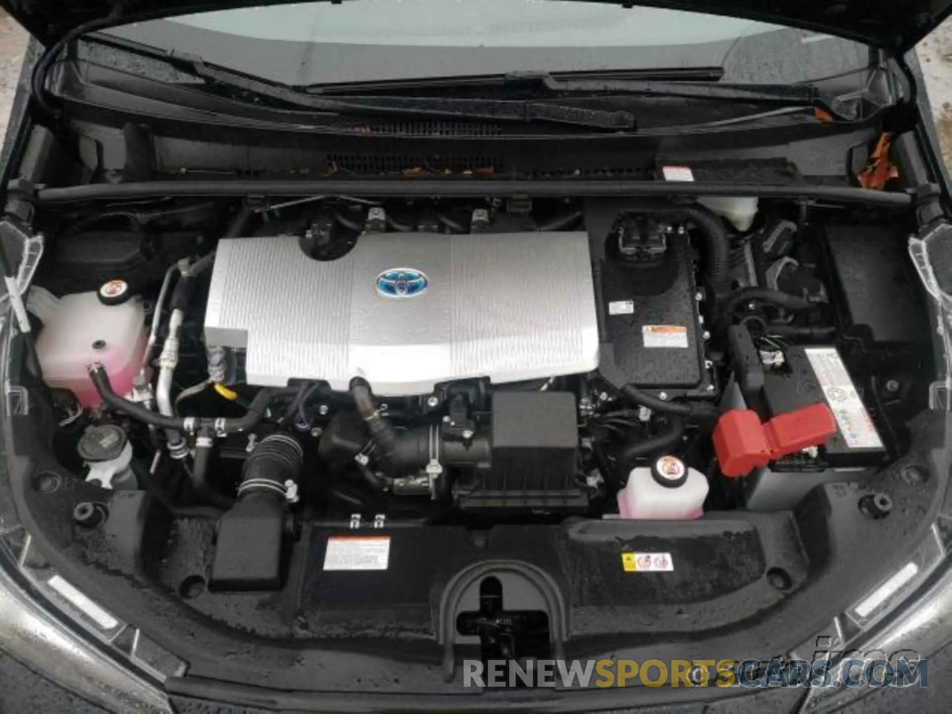 7 fotografías del automóvil dañado JTDKARFU0L3116046 TOYOTA PRIUS 2020