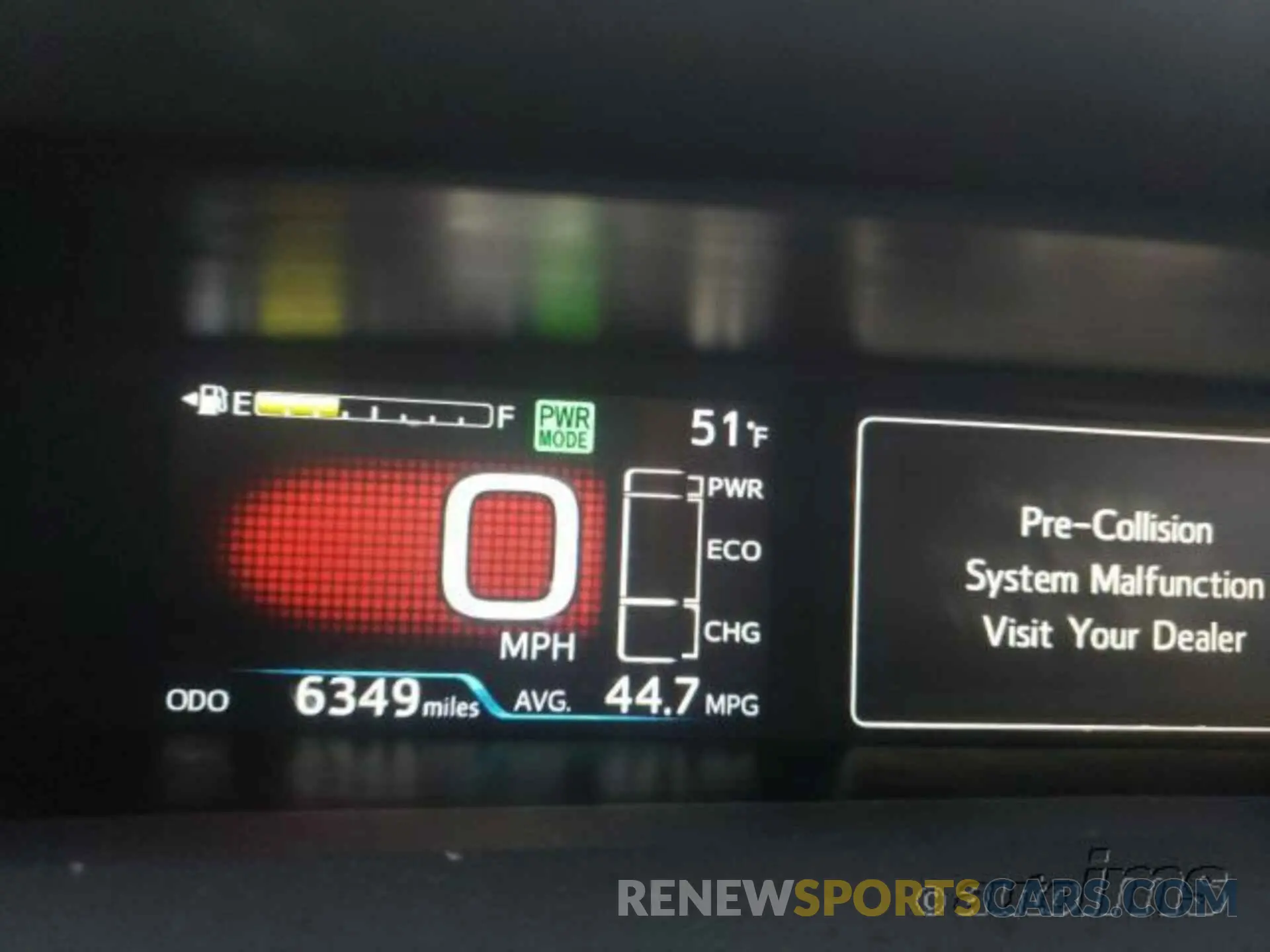 8 fotografías del automóvil dañado JTDKARFU0L3116046 TOYOTA PRIUS 2020