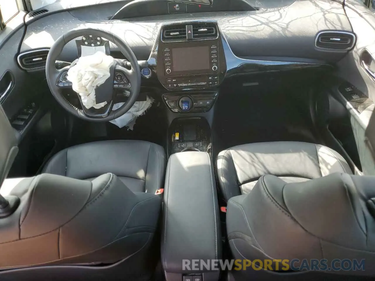 8 fotografías del automóvil dañado JTDKARFU1L3124687 TOYOTA PRIUS 2020