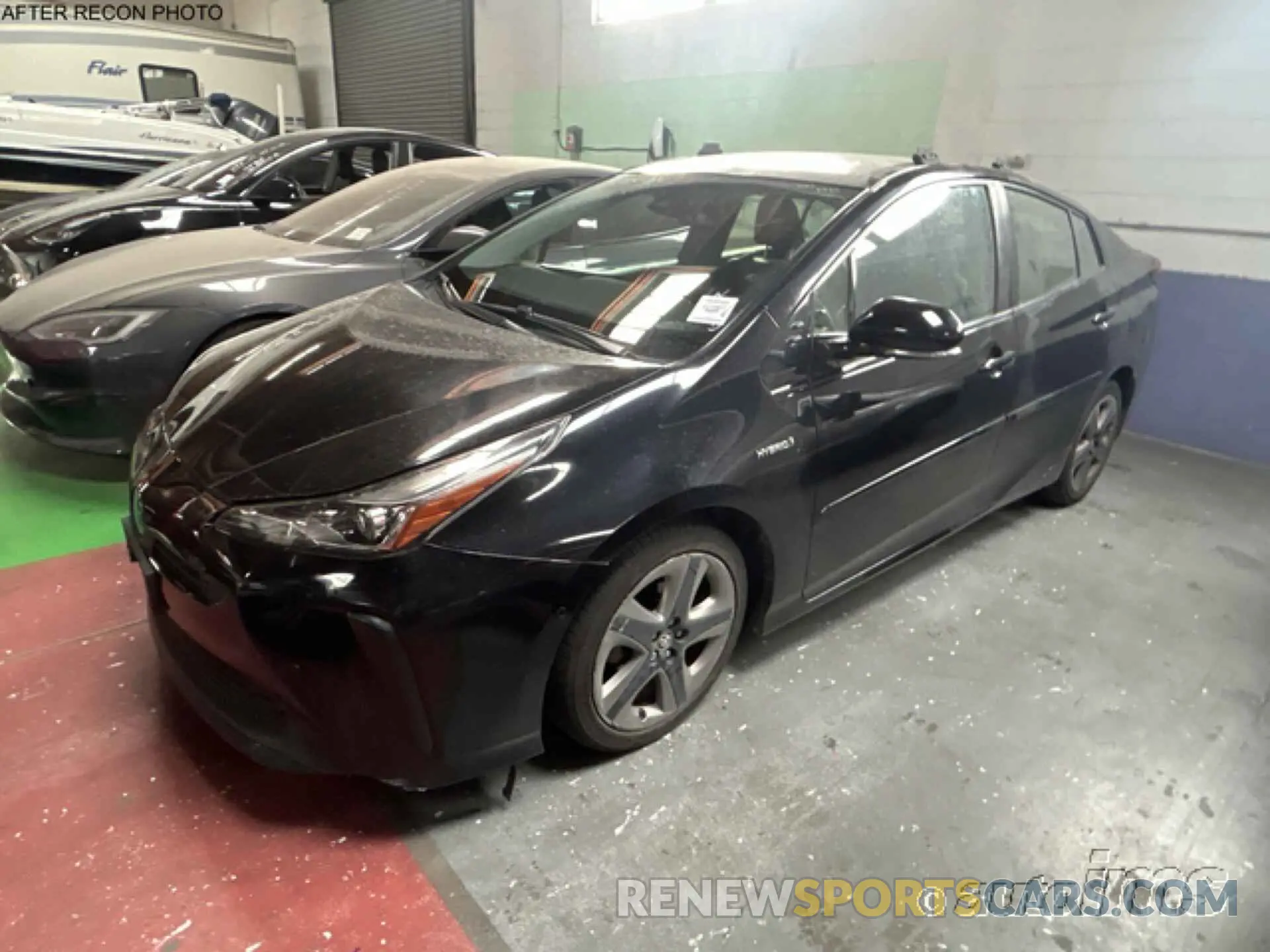 14 fotografías del automóvil dañado JTDKARFU2L3112189 TOYOTA PRIUS 2020