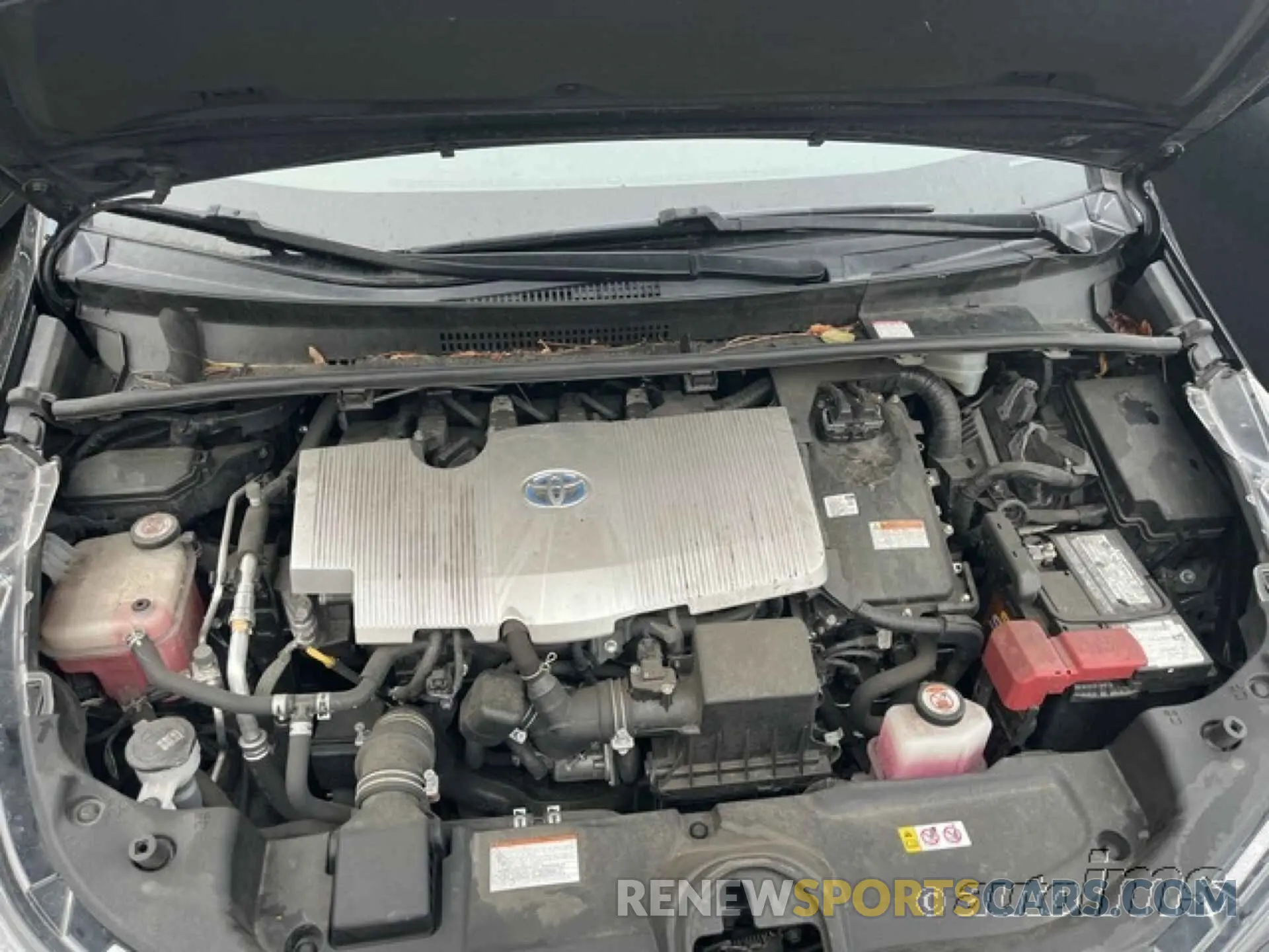 16 fotografías del automóvil dañado JTDKARFU2L3112189 TOYOTA PRIUS 2020