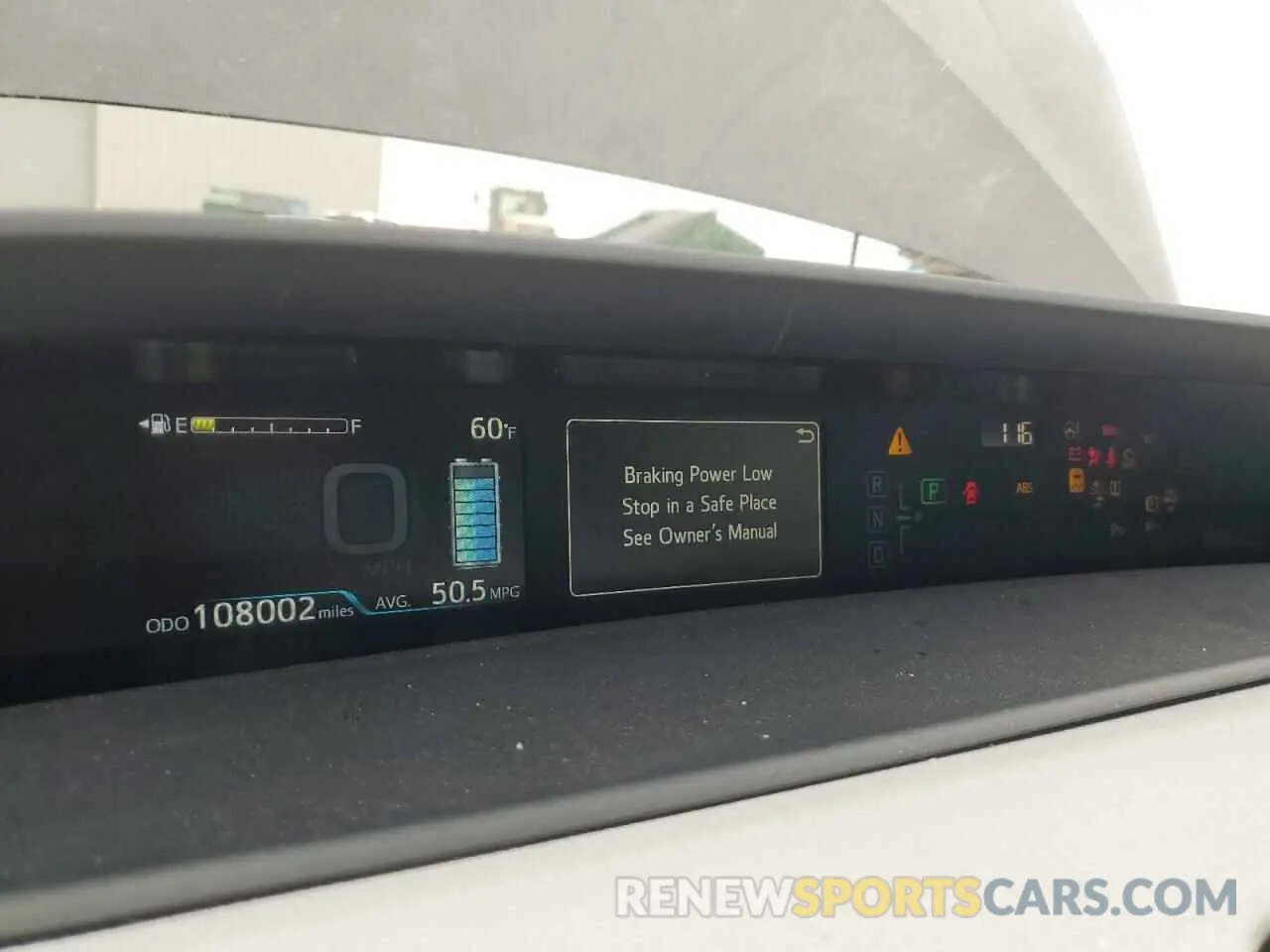 9 fotografías del automóvil dañado JTDKARFU2L3121118 TOYOTA PRIUS 2020