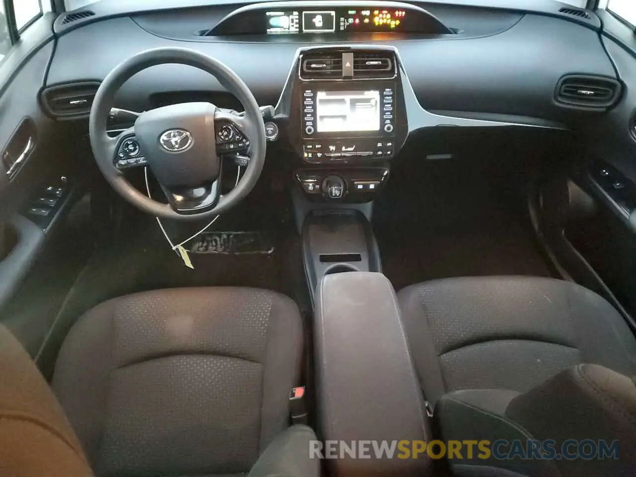 8 fotografías del automóvil dañado JTDKARFU4L3114669 TOYOTA PRIUS 2020