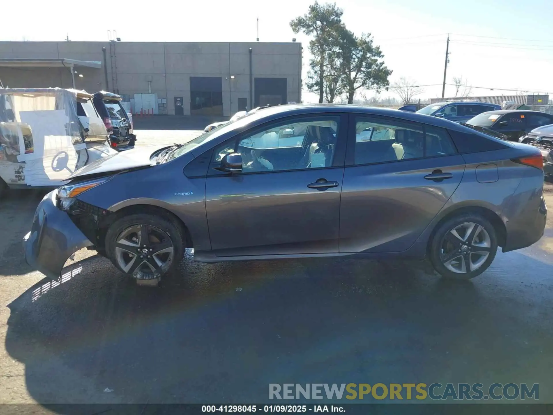 15 fotografías del automóvil dañado JTDKARFU5L3104460 TOYOTA PRIUS 2020