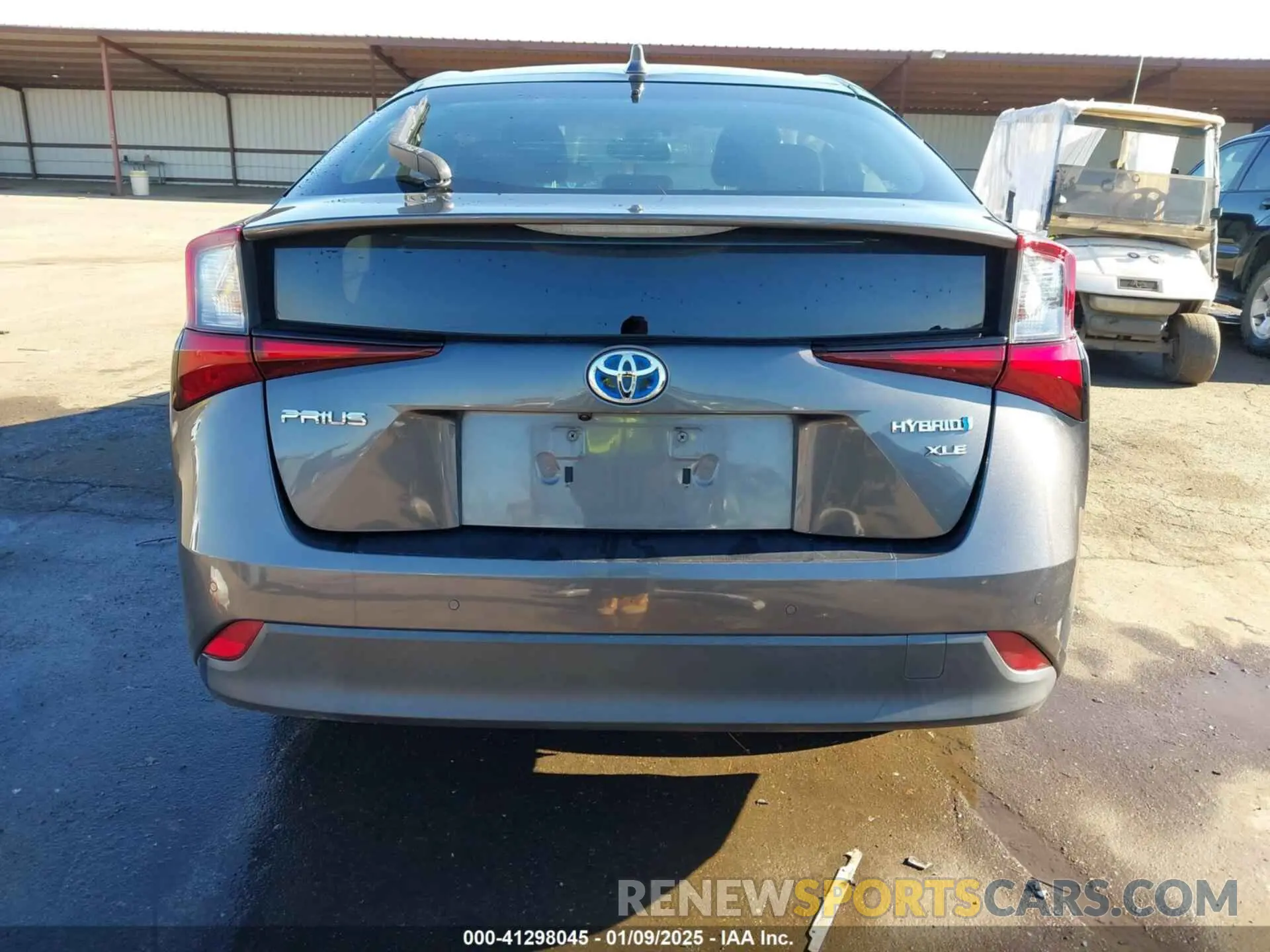17 fotografías del automóvil dañado JTDKARFU5L3104460 TOYOTA PRIUS 2020