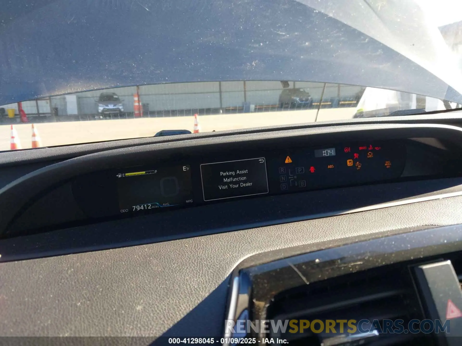 7 fotografías del automóvil dañado JTDKARFU5L3104460 TOYOTA PRIUS 2020