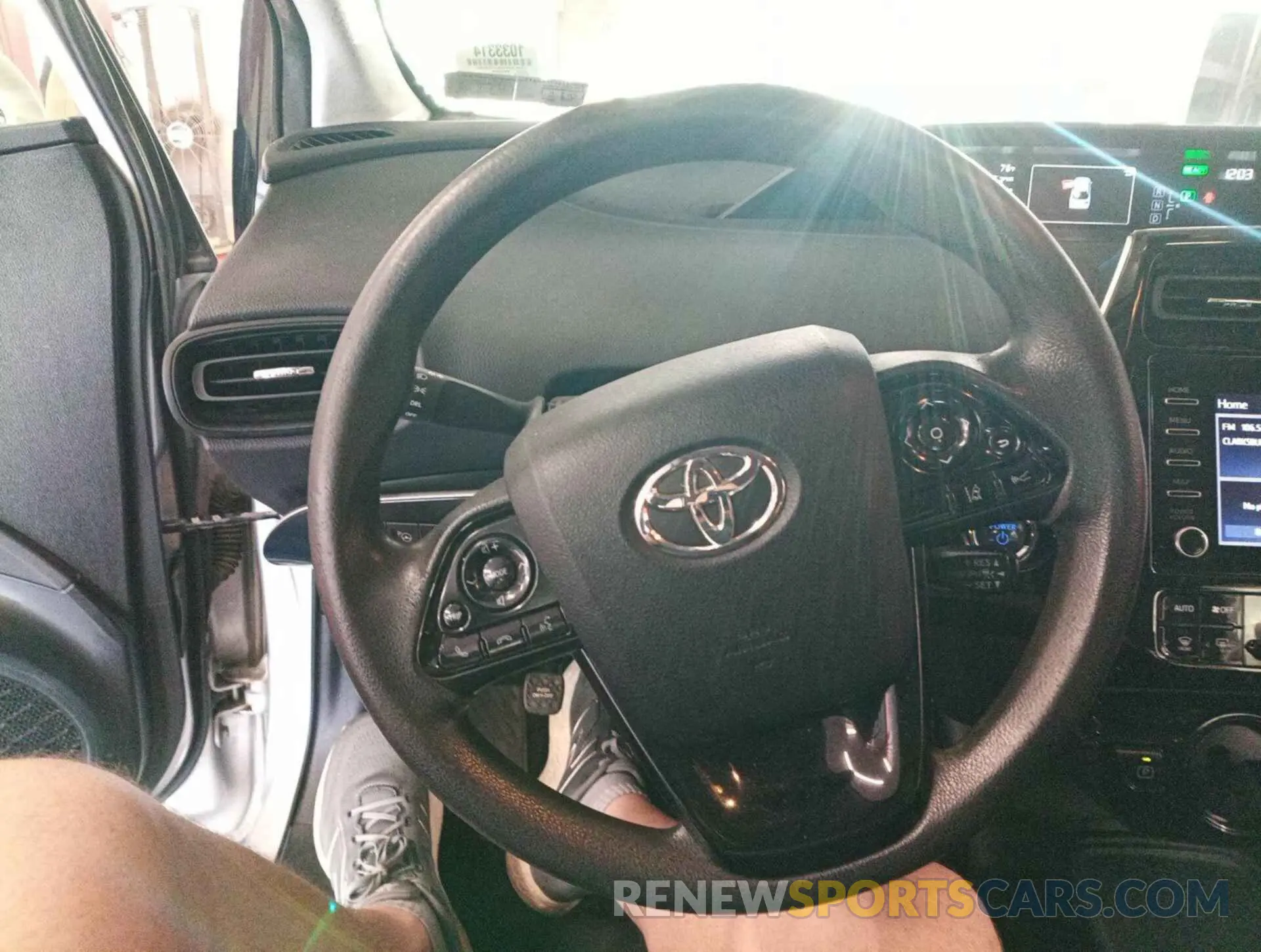 20 fotografías del automóvil dañado JTDKARFU5L3108086 TOYOTA PRIUS 2020