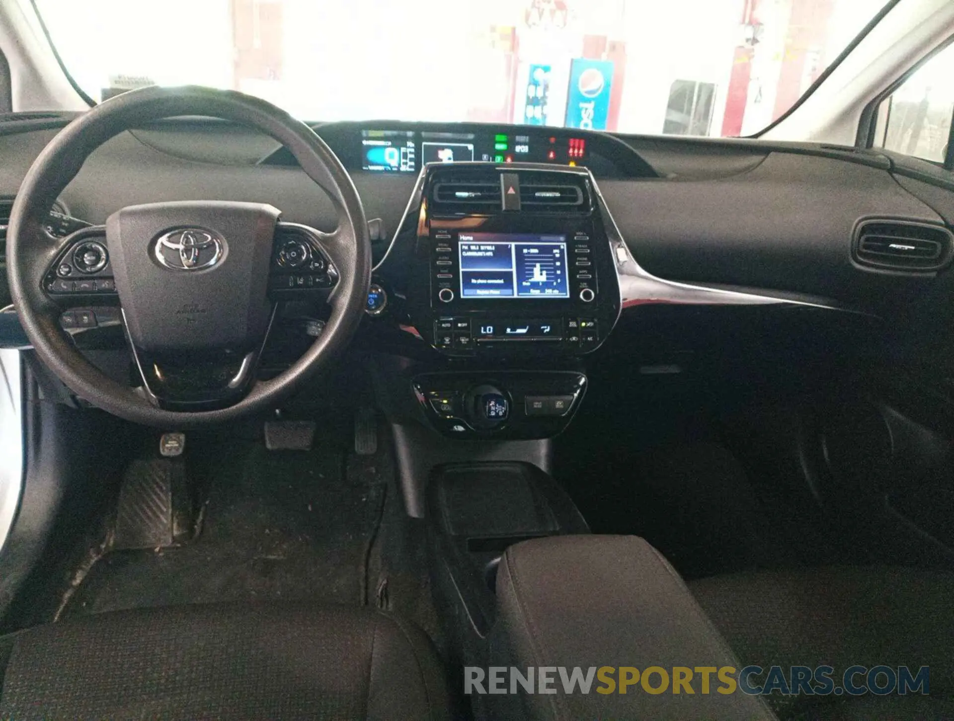 5 fotografías del automóvil dañado JTDKARFU5L3108086 TOYOTA PRIUS 2020