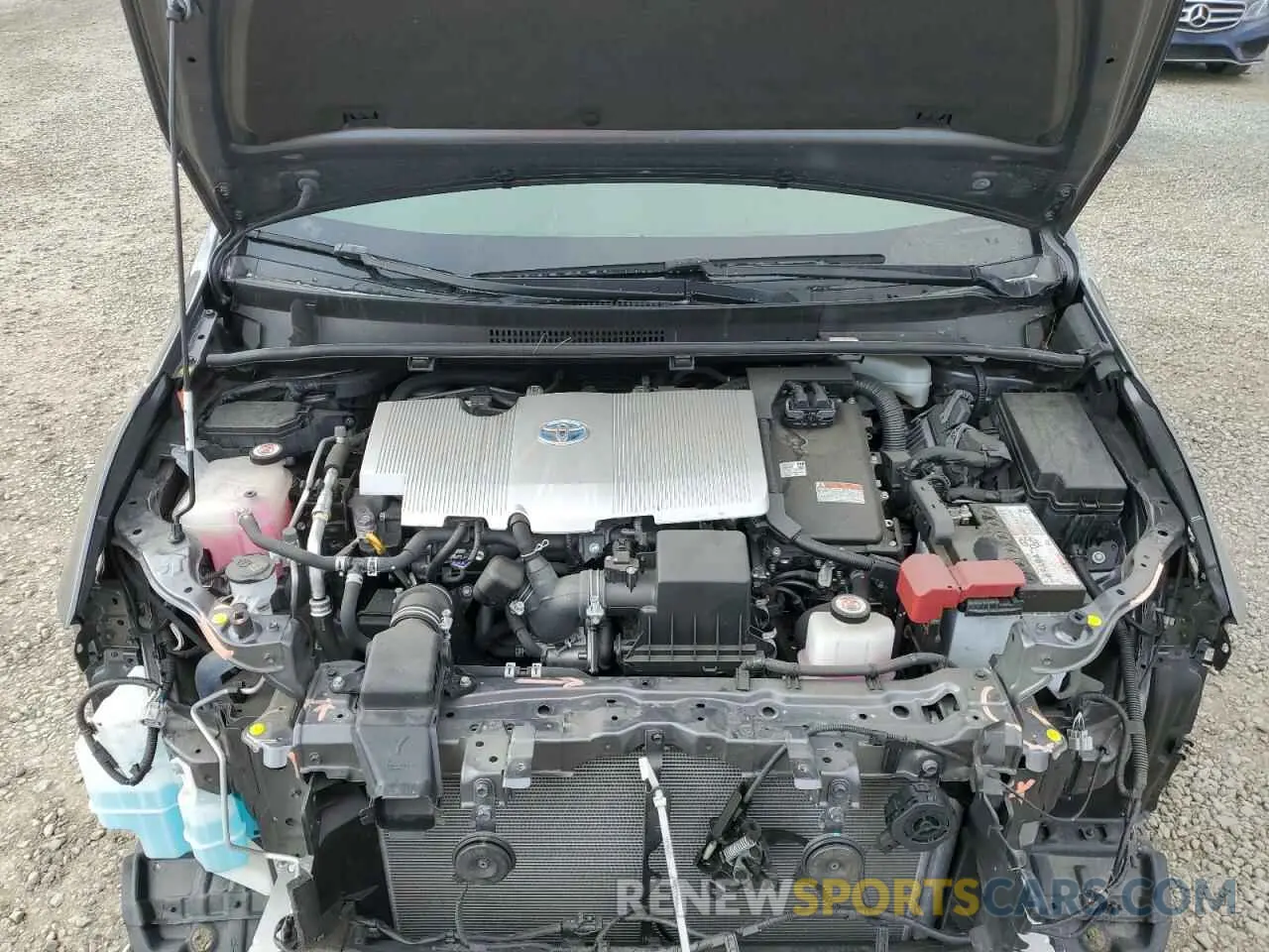 11 fotografías del automóvil dañado JTDKARFU5L3114213 TOYOTA PRIUS 2020