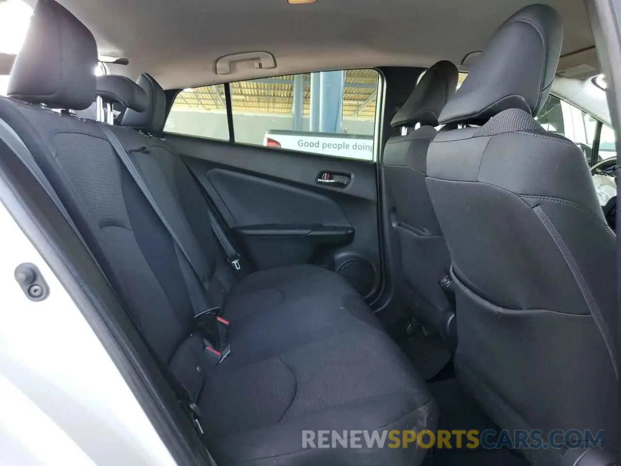 10 fotografías del automóvil dañado JTDKARFU5L3115054 TOYOTA PRIUS 2020