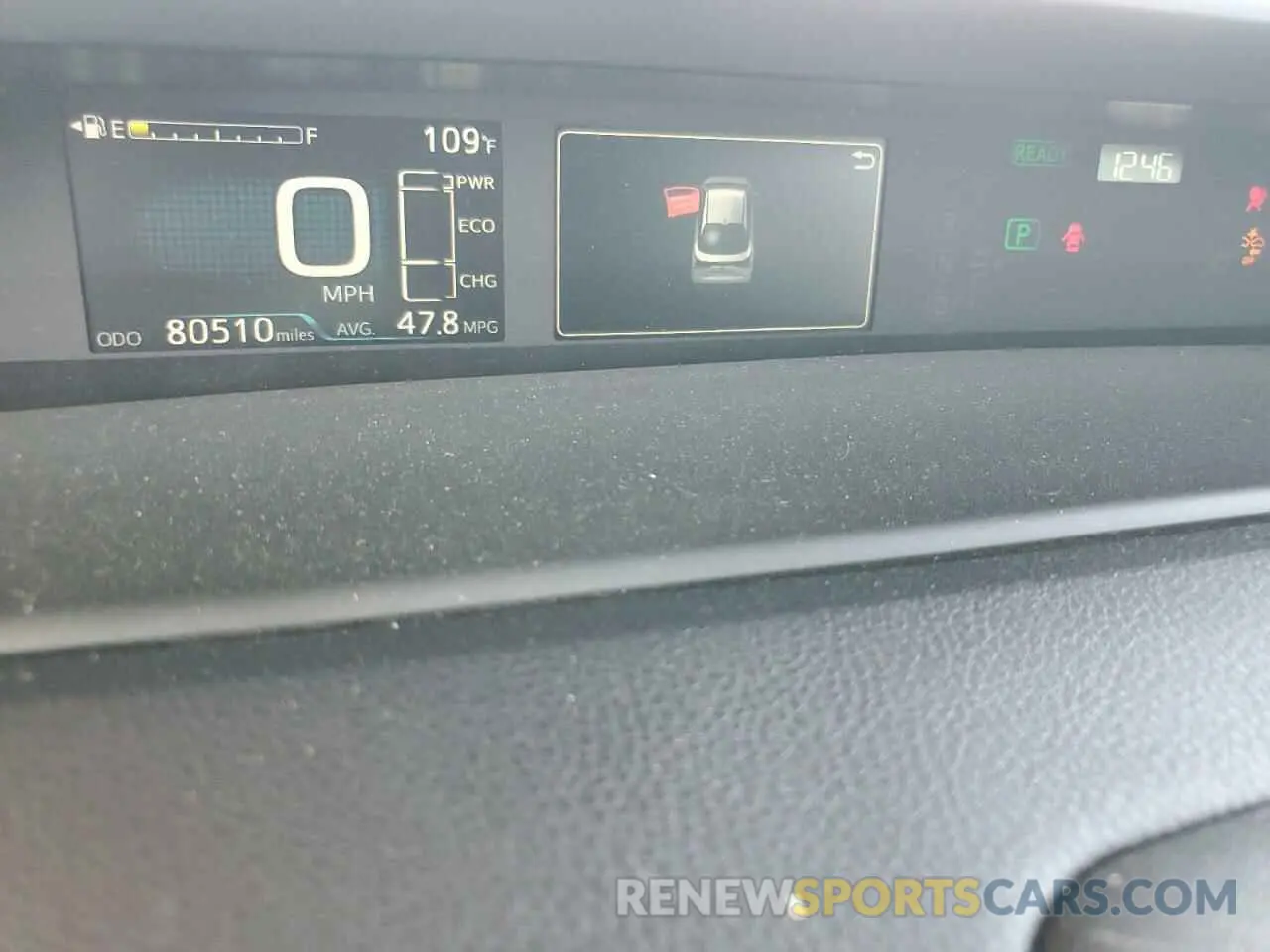 9 fotografías del automóvil dañado JTDKARFU5L3115054 TOYOTA PRIUS 2020
