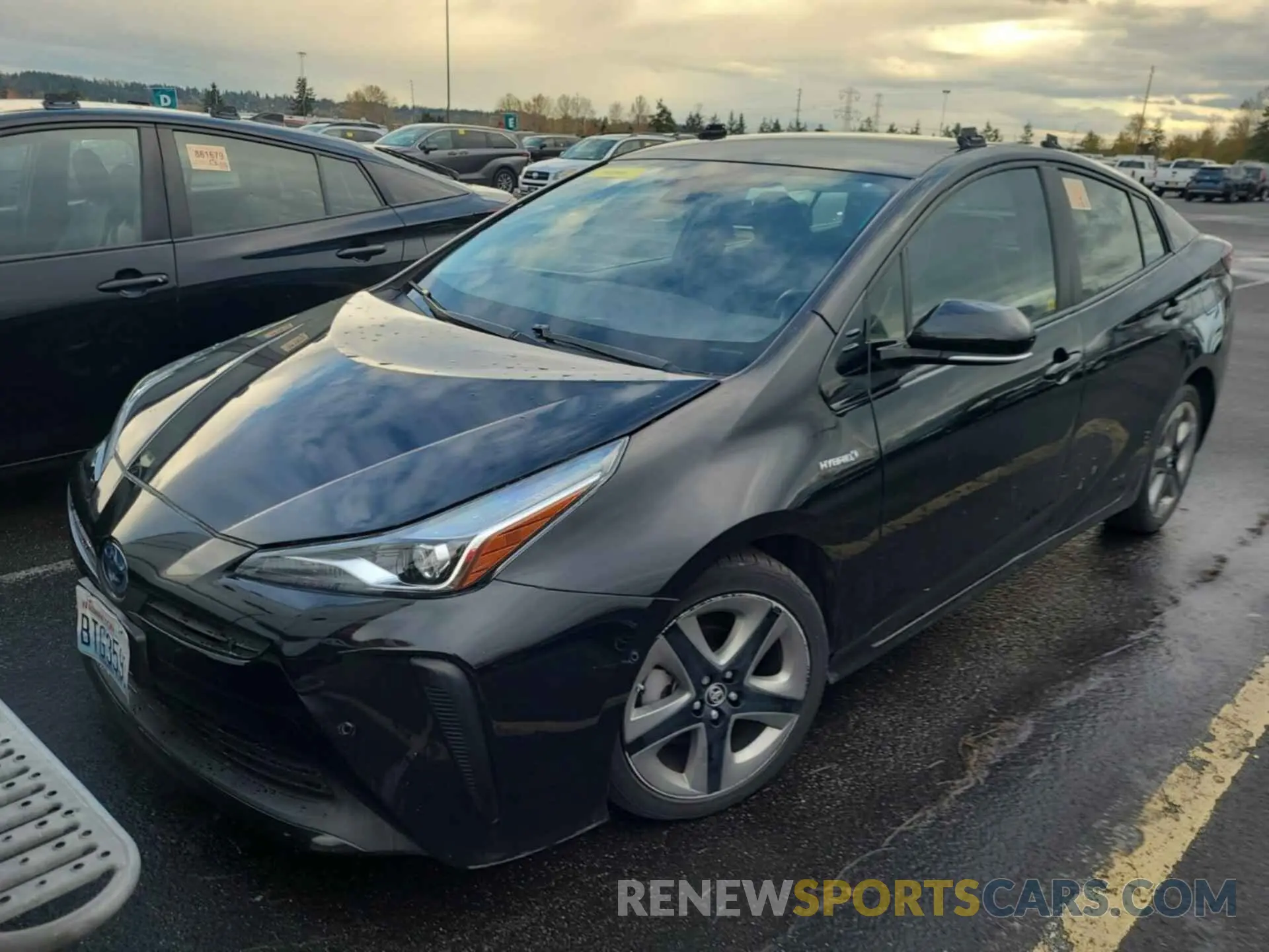 25 fotografías del automóvil dañado JTDKARFU5L3116060 TOYOTA PRIUS 2020