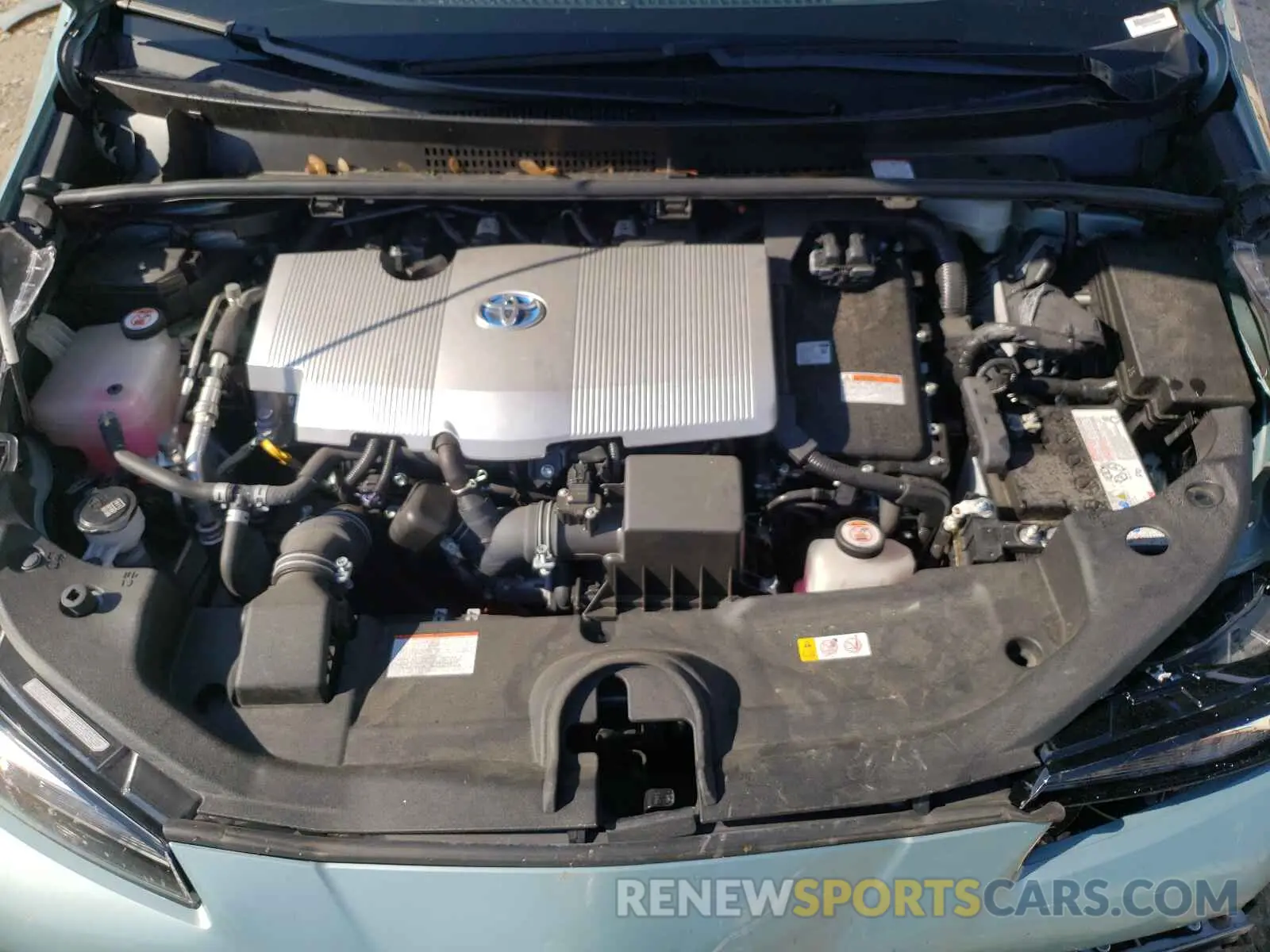7 fotografías del automóvil dañado JTDKARFU6L3109070 TOYOTA PRIUS 2020