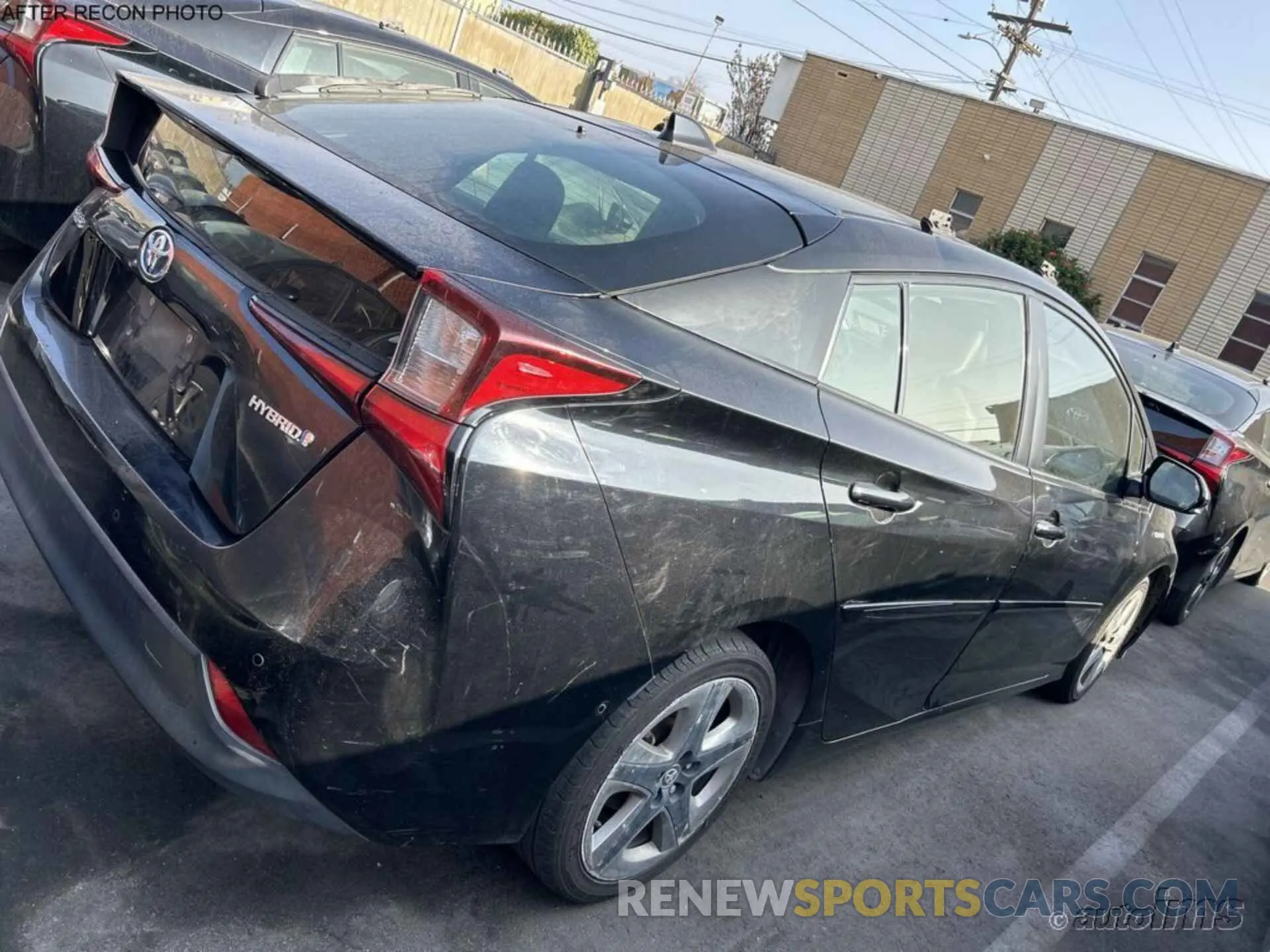 9 fotografías del automóvil dañado JTDKARFU6L3112101 TOYOTA PRIUS 2020