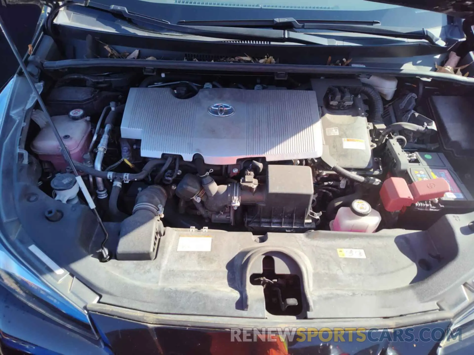 34 fotografías del automóvil dañado JTDKARFU6L3115595 TOYOTA PRIUS 2020