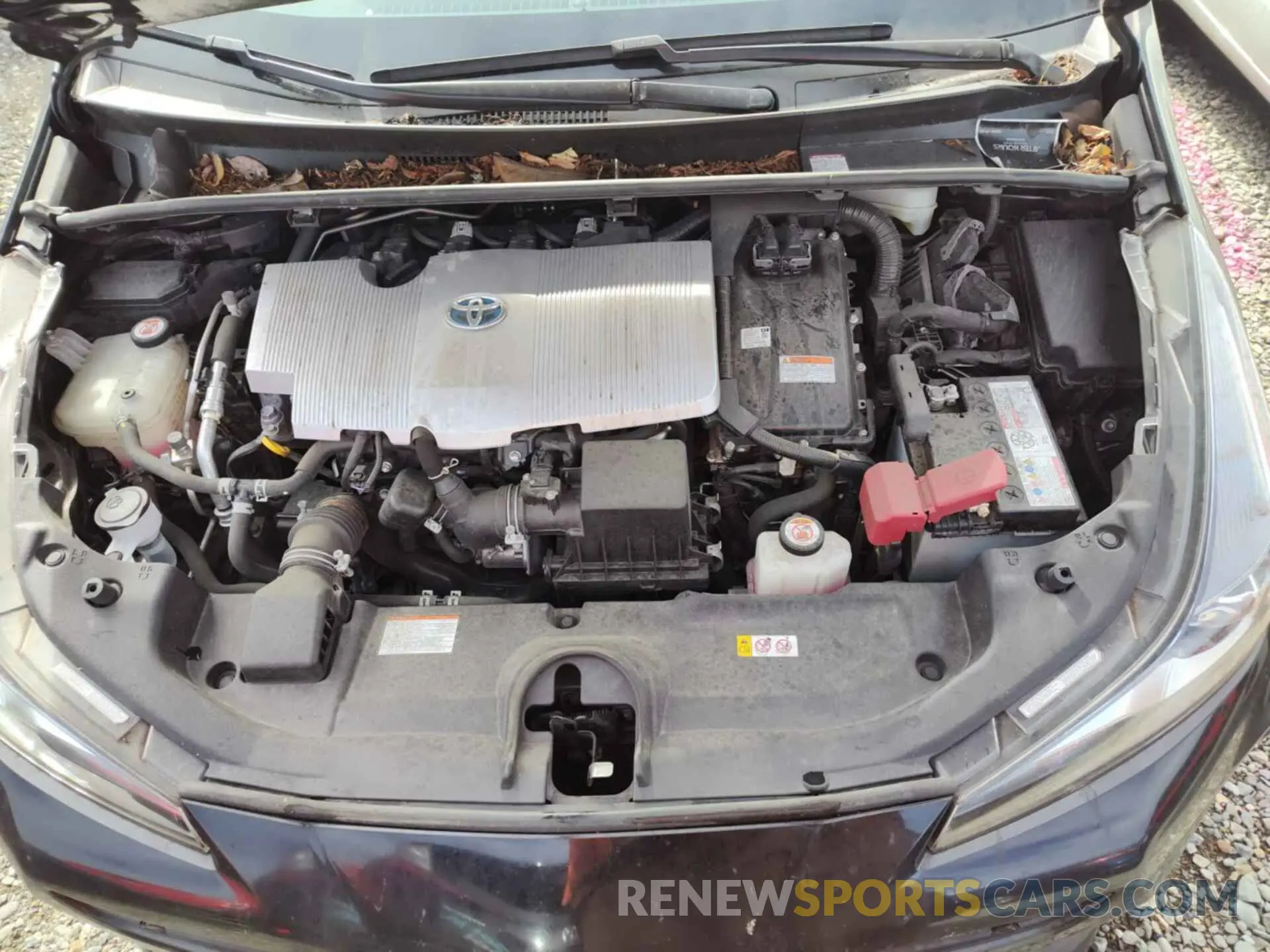 40 fotografías del automóvil dañado JTDKARFU6L3115984 TOYOTA PRIUS 2020