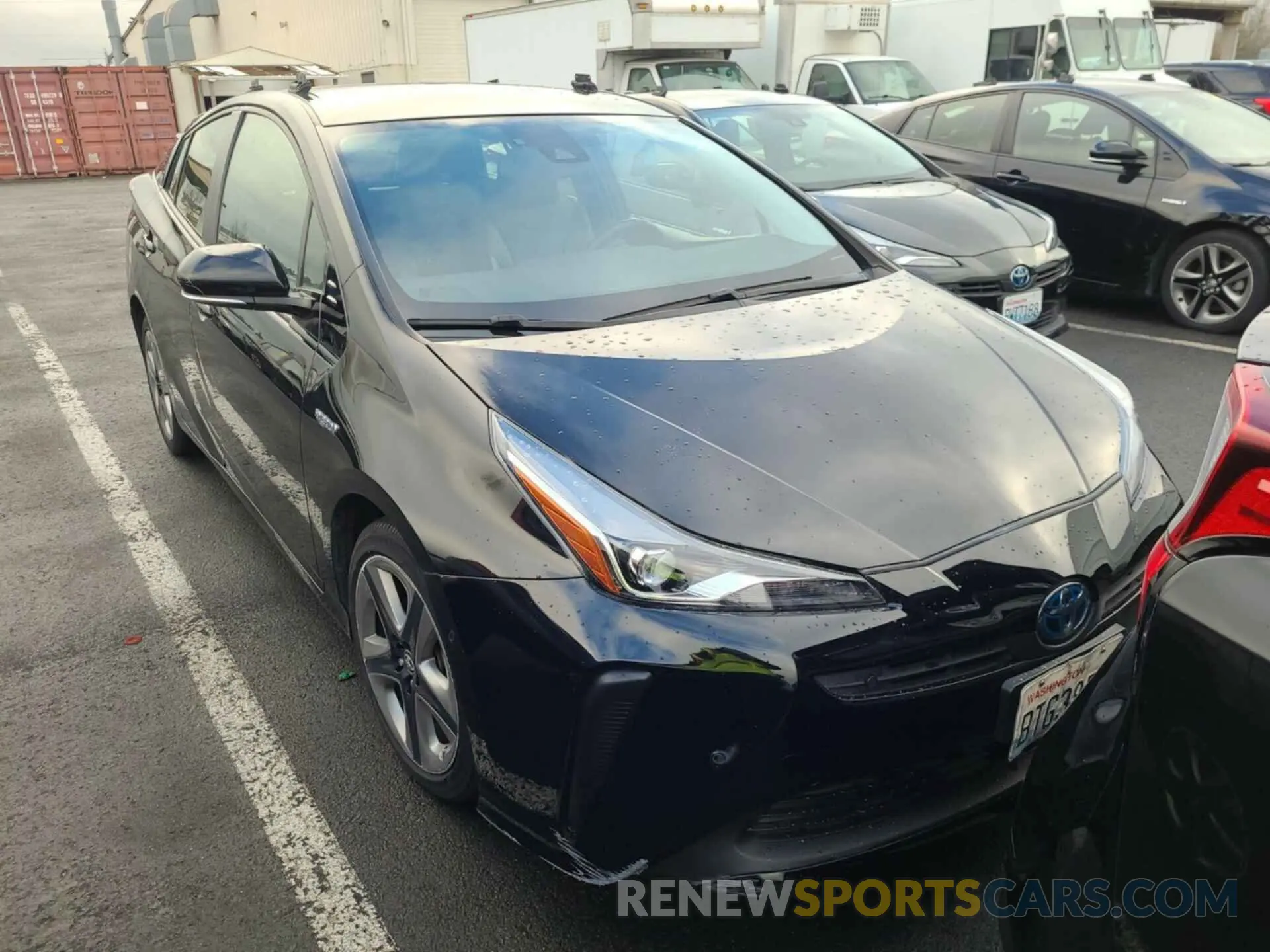 13 fotografías del automóvil dañado JTDKARFU6L3116164 TOYOTA PRIUS 2020