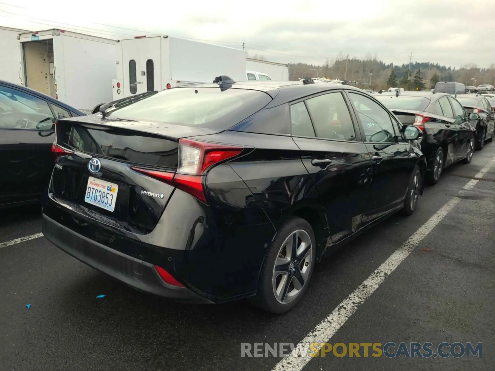 21 fotografías del automóvil dañado JTDKARFU6L3116164 TOYOTA PRIUS 2020