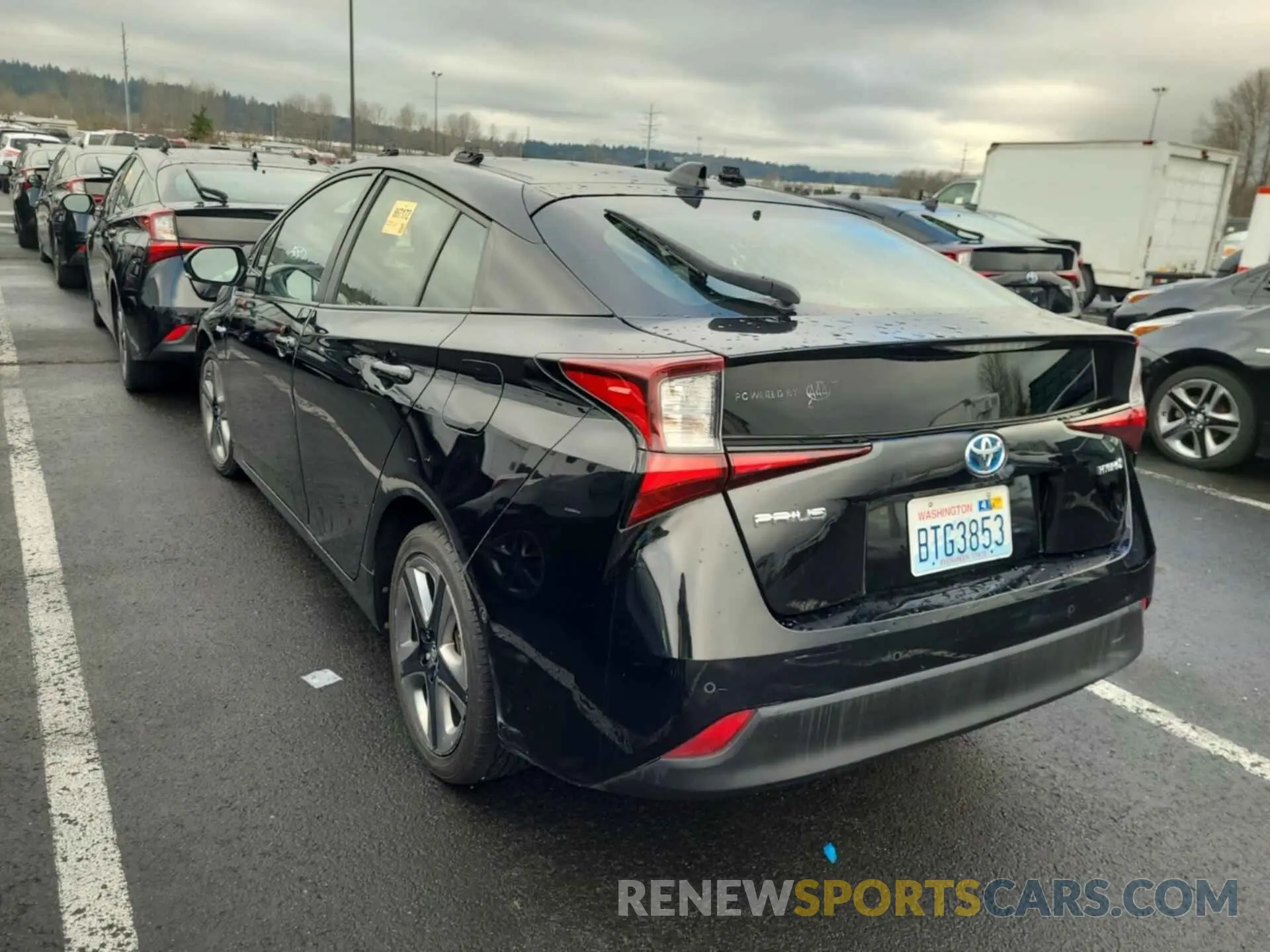 25 fotografías del automóvil dañado JTDKARFU6L3116164 TOYOTA PRIUS 2020