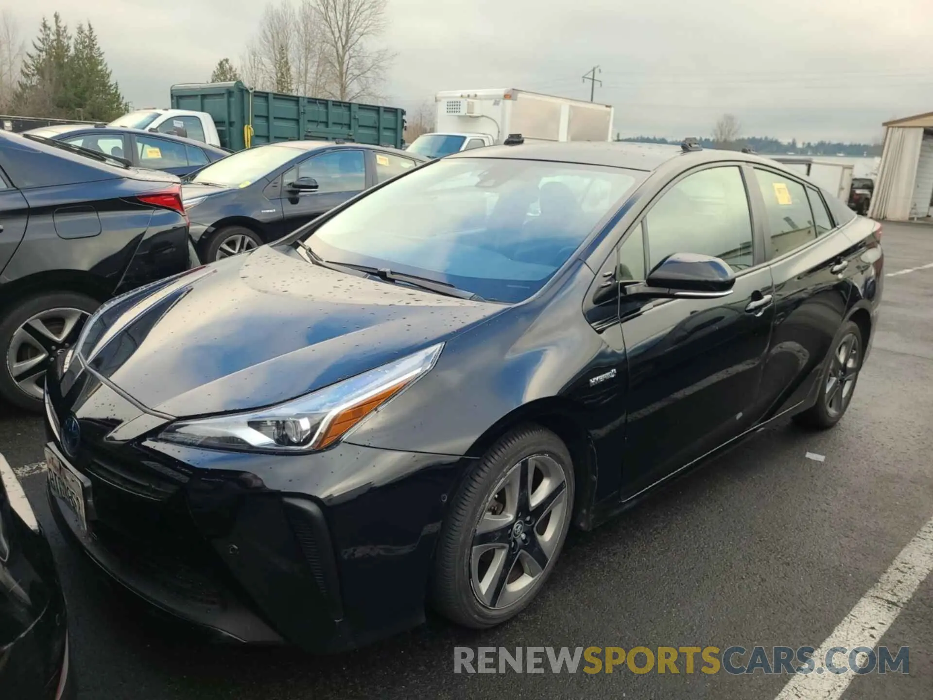 7 fotografías del automóvil dañado JTDKARFU6L3116164 TOYOTA PRIUS 2020