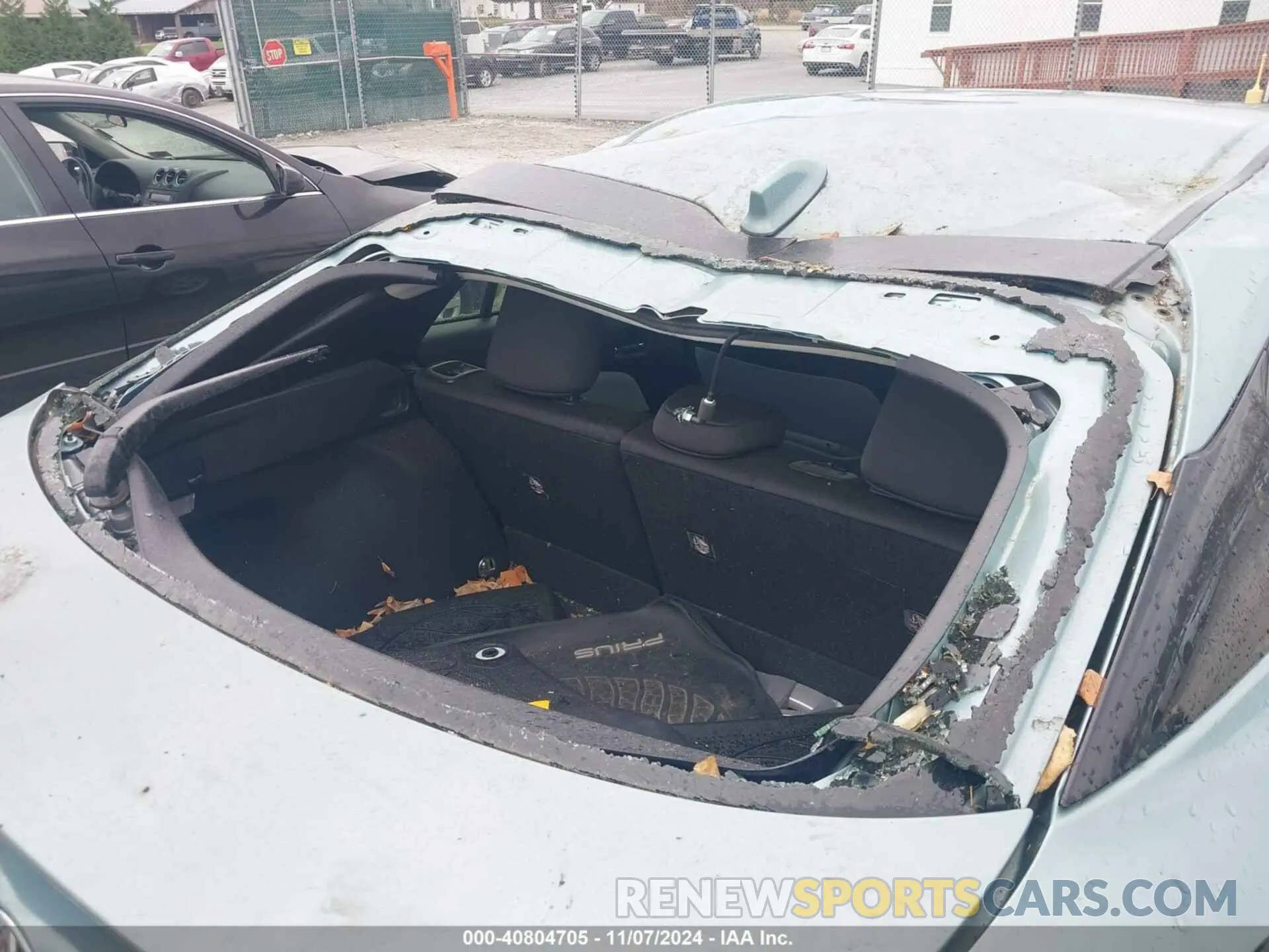 6 fotografías del automóvil dañado JTDKARFU6L3118741 TOYOTA PRIUS 2020