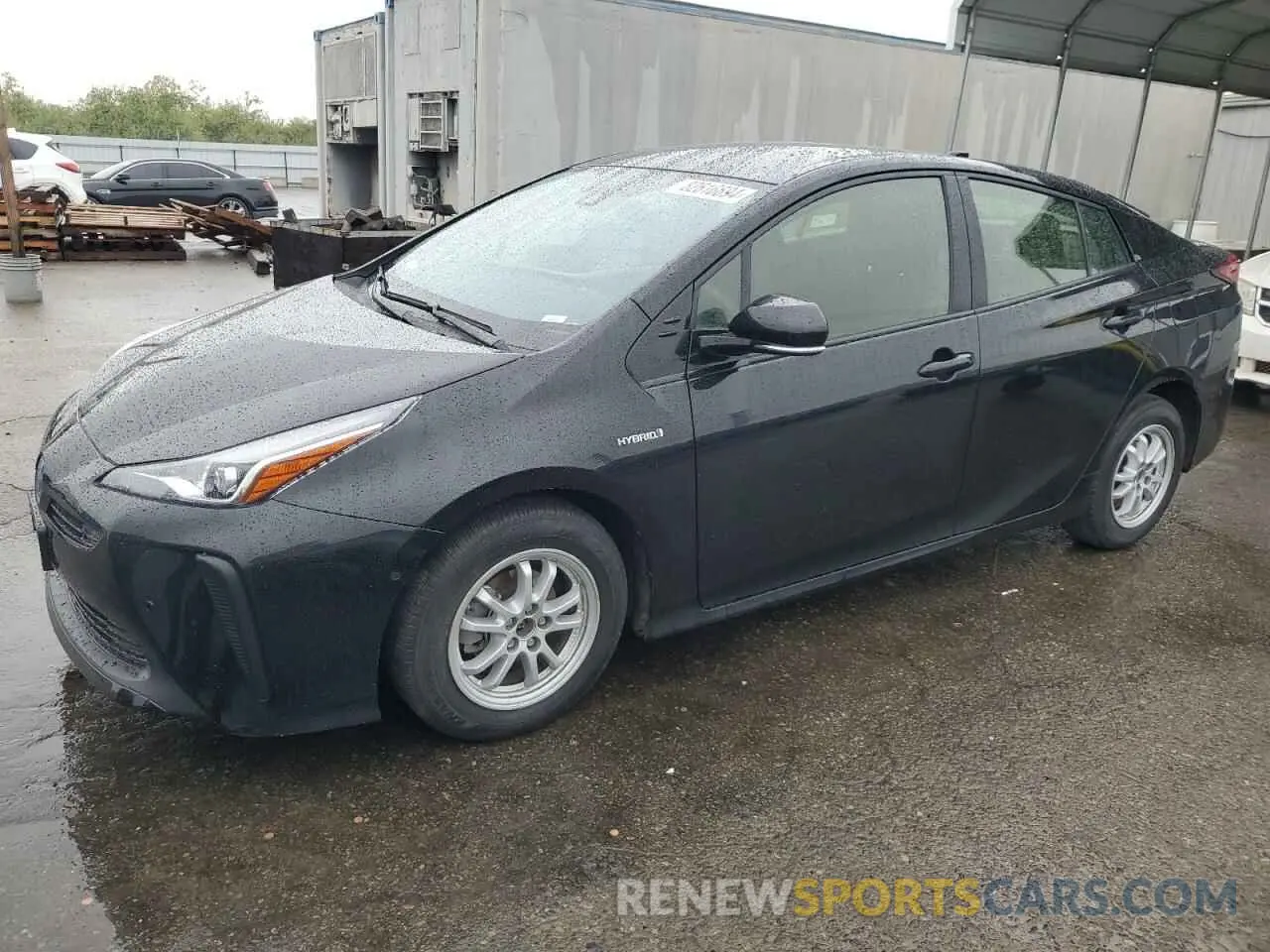 1 fotografías del automóvil dañado JTDKARFU7L3104542 TOYOTA PRIUS 2020