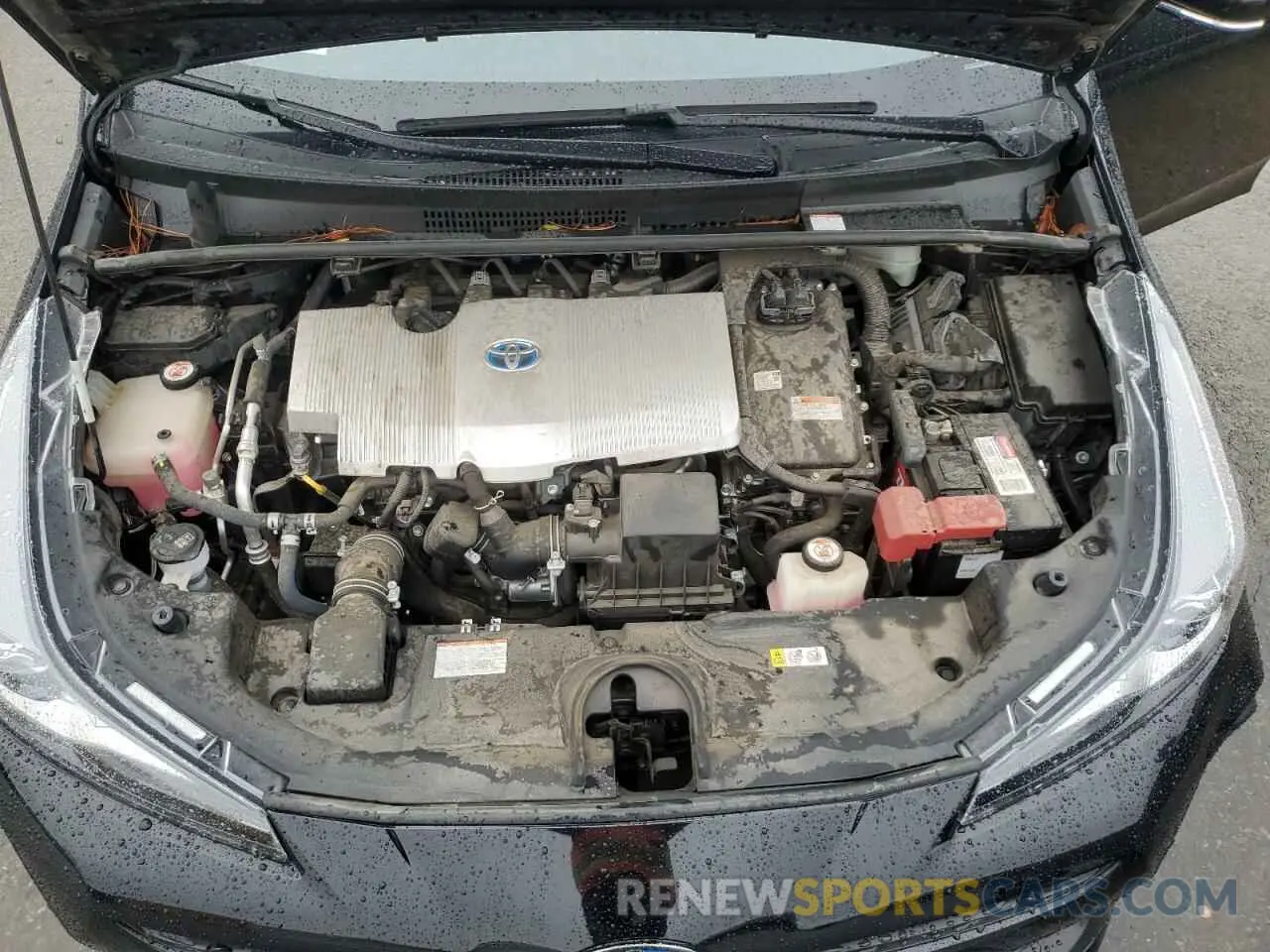11 fotografías del automóvil dañado JTDKARFU7L3104542 TOYOTA PRIUS 2020