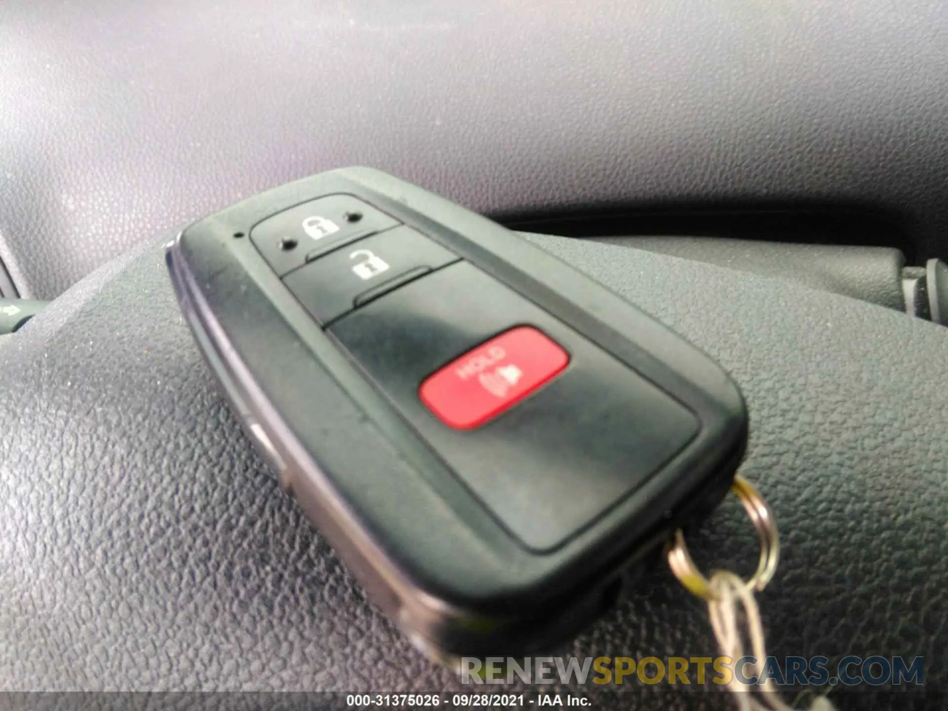 11 fotografías del automóvil dañado JTDKARFU7L3106436 TOYOTA PRIUS 2020