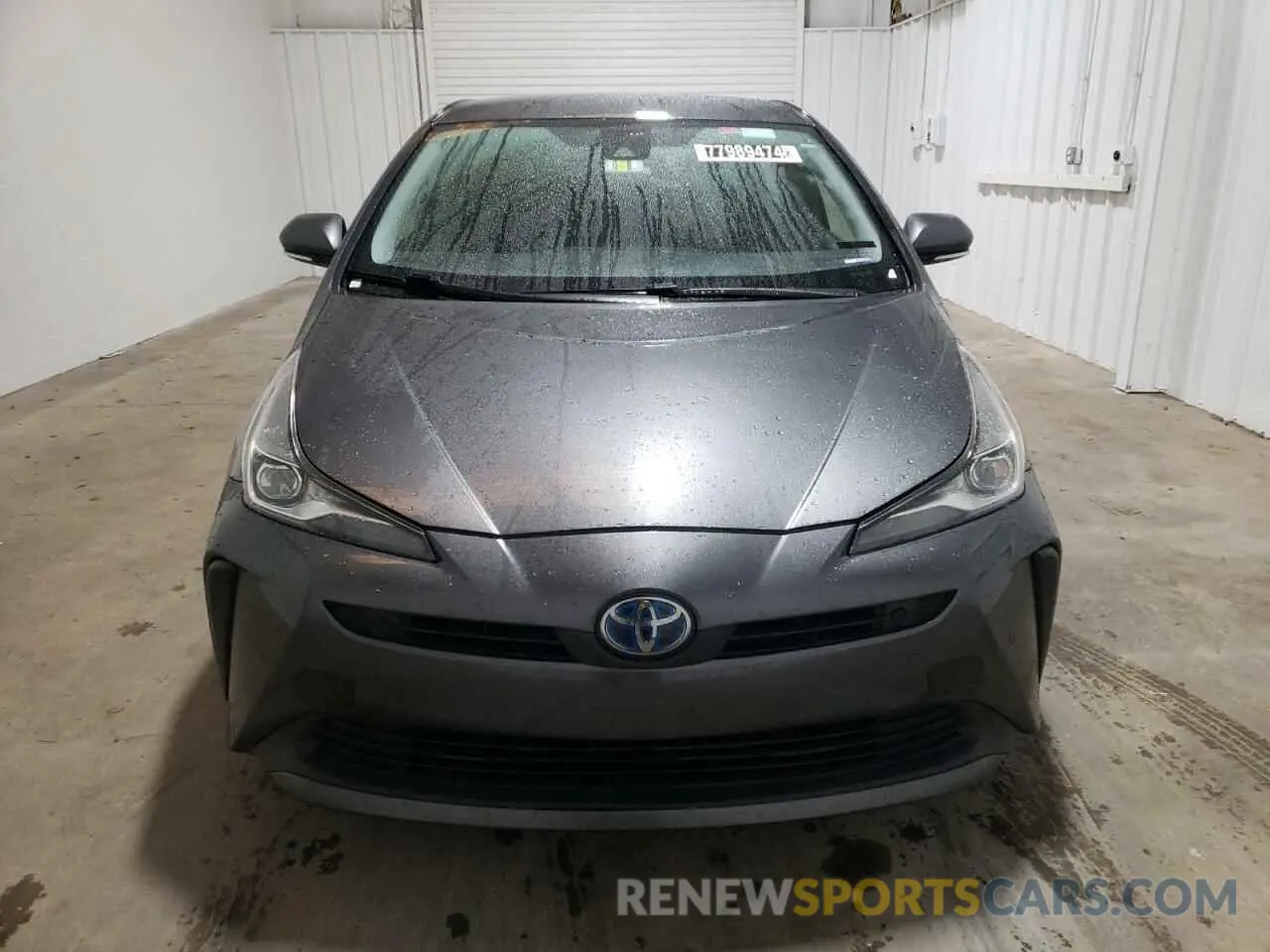 5 fotografías del automóvil dañado JTDKARFU7L3111006 TOYOTA PRIUS 2020