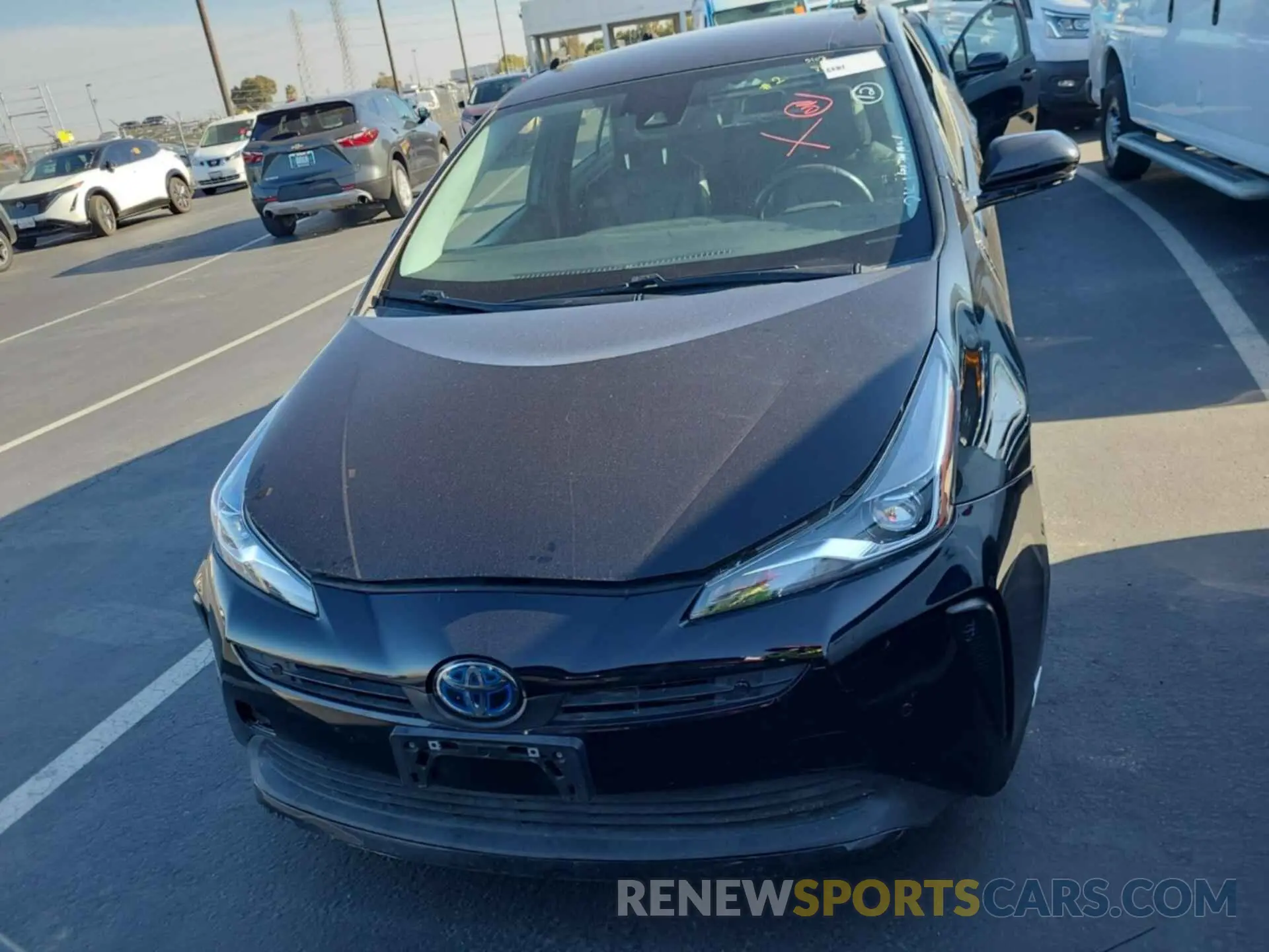 1 fotografías del automóvil dañado JTDKARFU7L3112107 TOYOTA PRIUS 2020