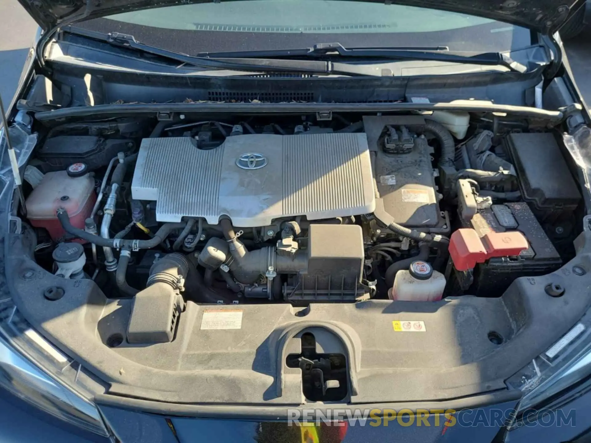 20 fotografías del automóvil dañado JTDKARFU7L3112107 TOYOTA PRIUS 2020