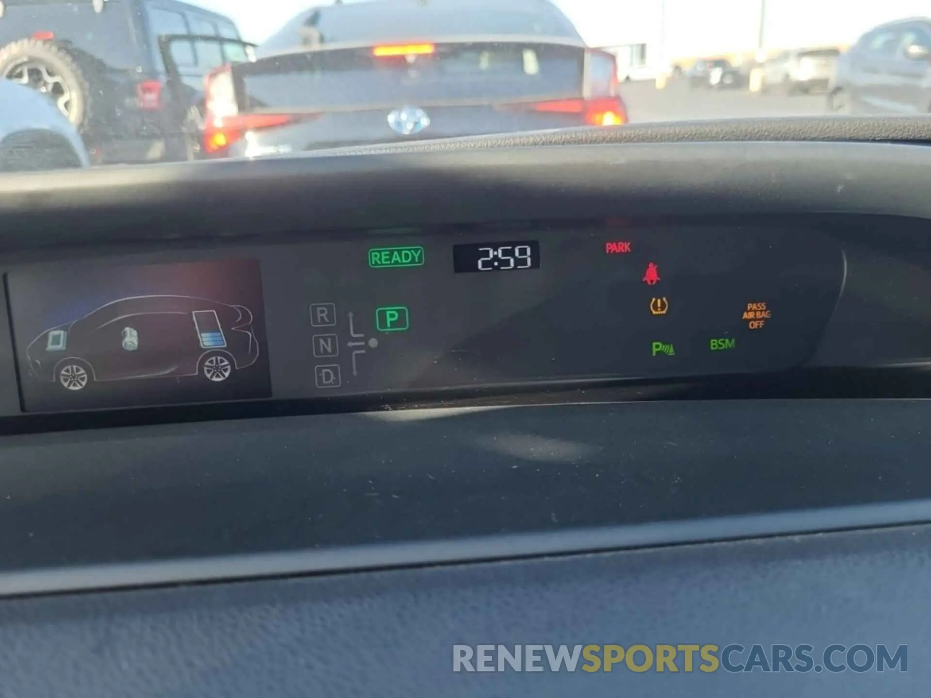 26 fotografías del automóvil dañado JTDKARFU7L3112107 TOYOTA PRIUS 2020