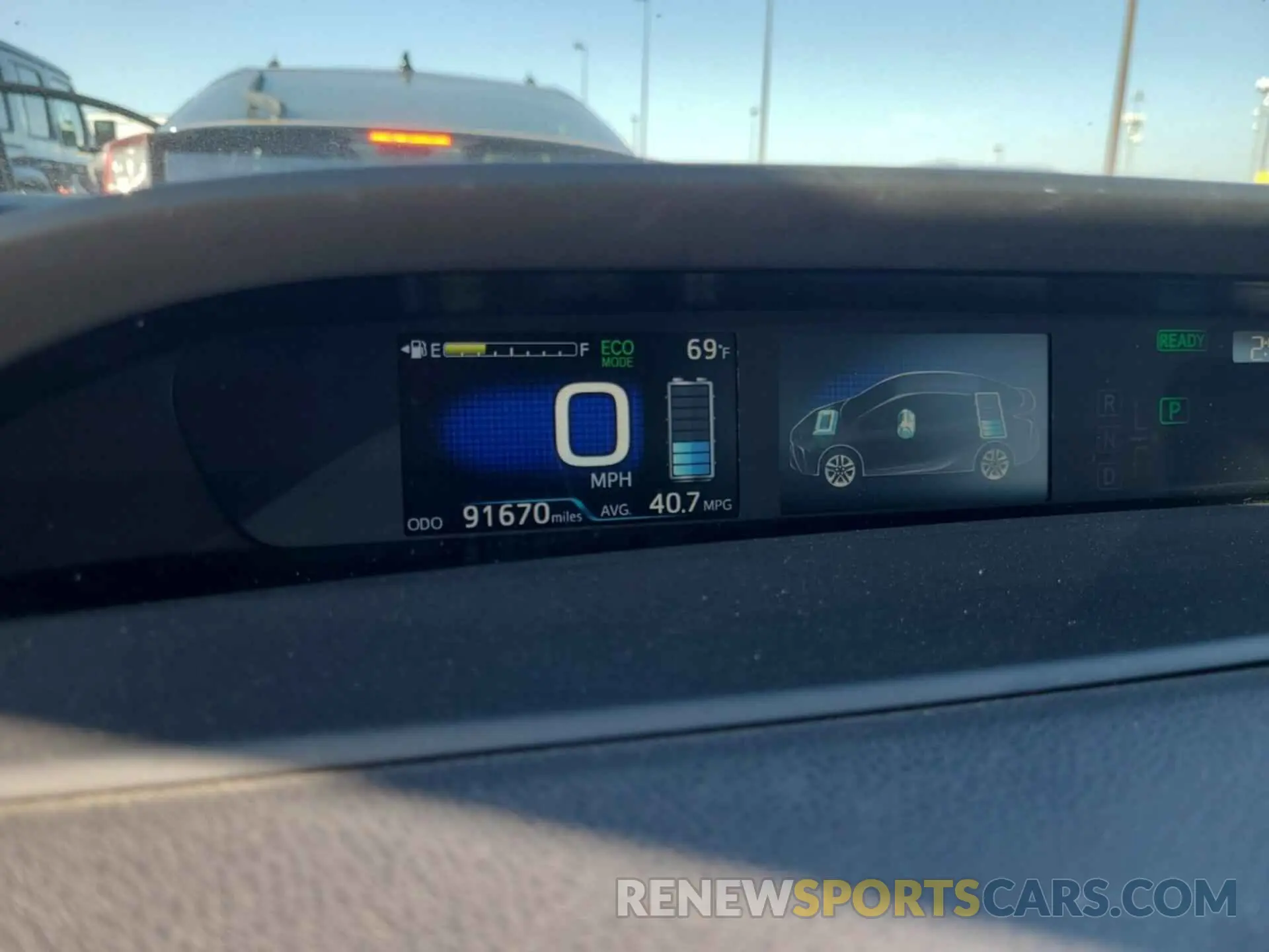 6 fotografías del automóvil dañado JTDKARFU7L3112107 TOYOTA PRIUS 2020