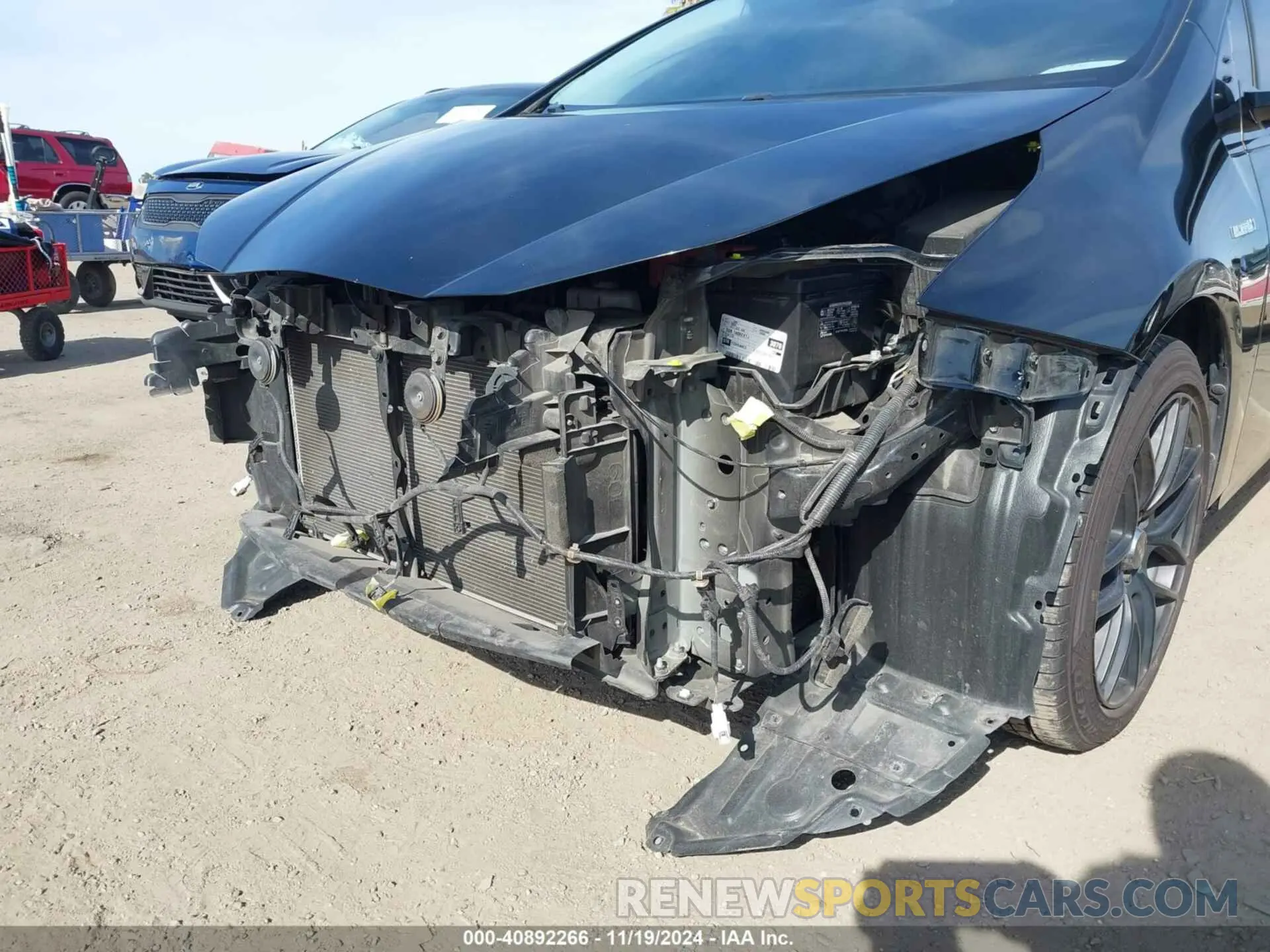 18 fotografías del automóvil dañado JTDKARFU7L3122040 TOYOTA PRIUS 2020