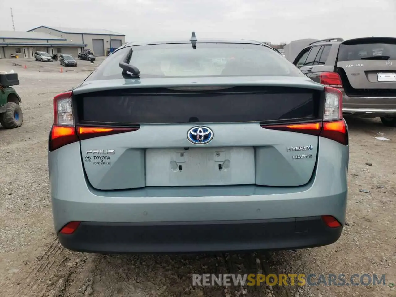6 fotografías del automóvil dañado JTDKARFU8L3104405 TOYOTA PRIUS 2020