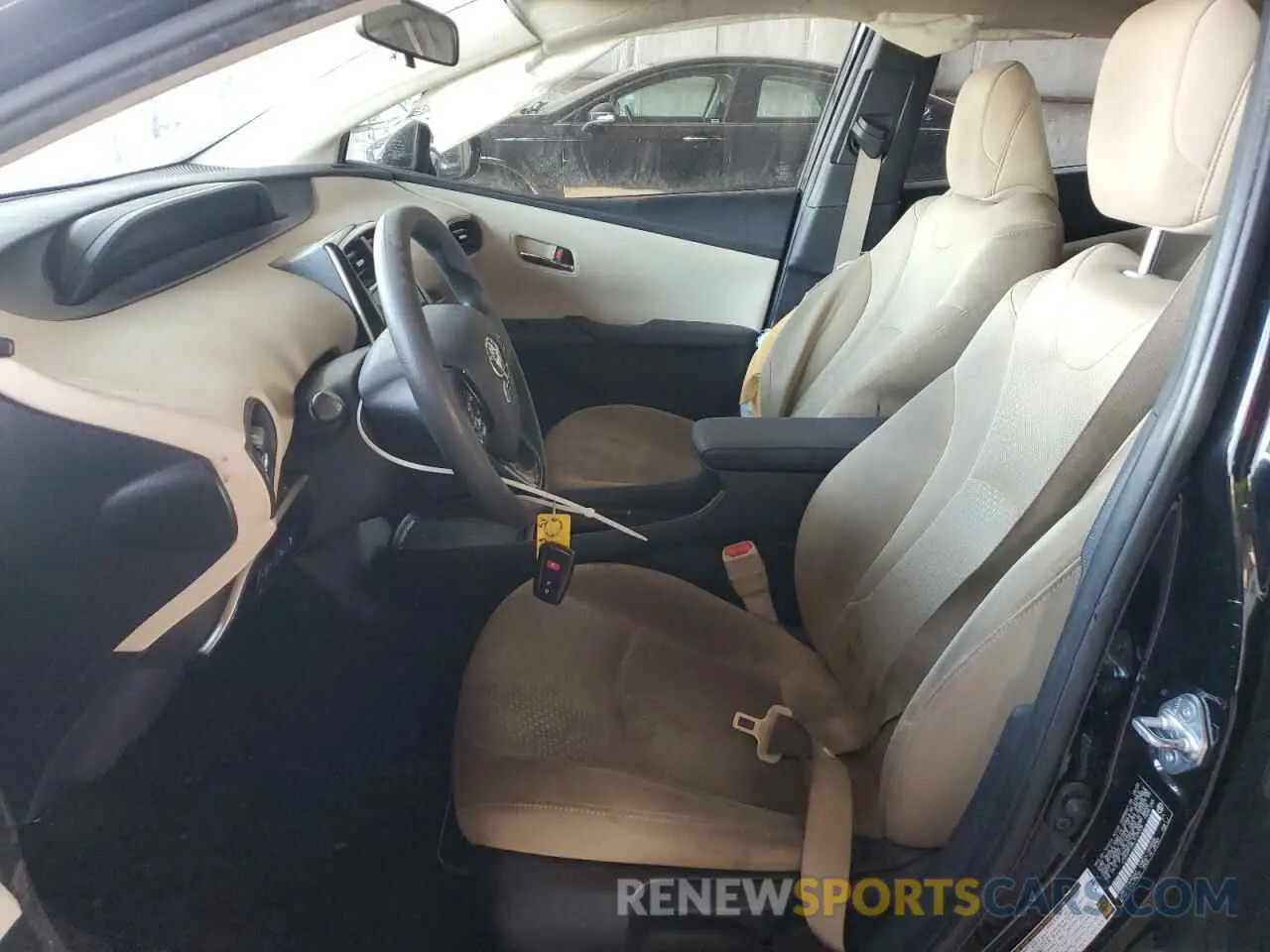 7 fotografías del automóvil dañado JTDKARFU8L3125335 TOYOTA PRIUS 2020