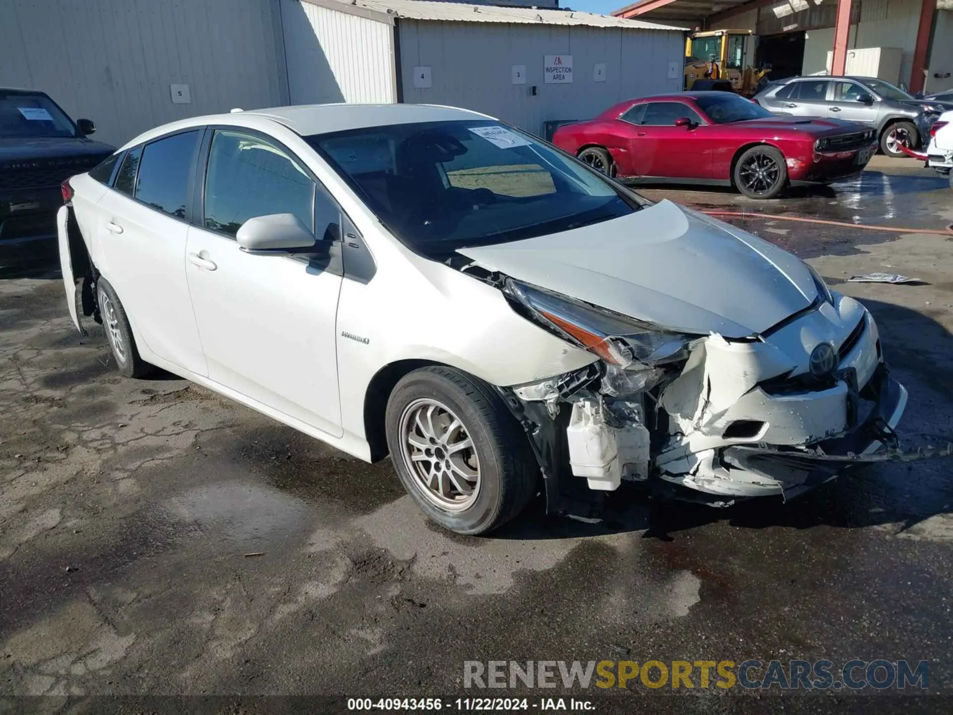 1 fotografías del automóvil dañado JTDKARFU9L3107362 TOYOTA PRIUS 2020
