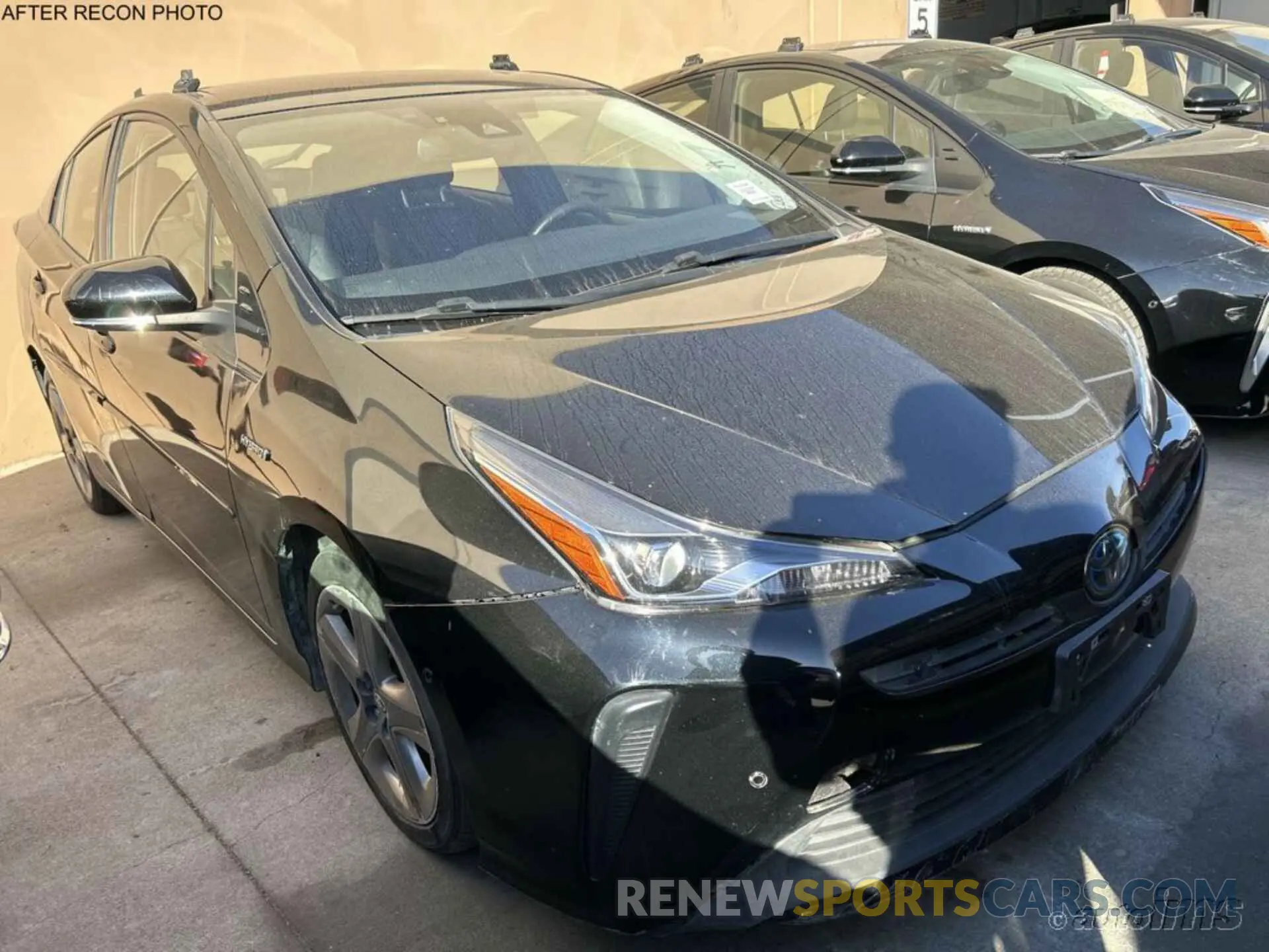 19 fotografías del automóvil dañado JTDKARFU9L3112268 TOYOTA PRIUS 2020