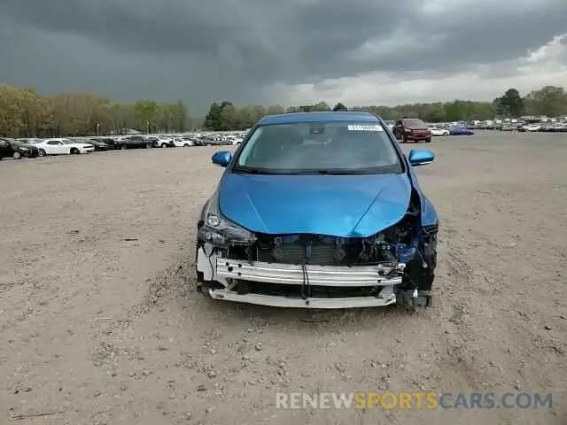 11 fotografías del automóvil dañado JTDKARFU9L3113937 TOYOTA PRIUS 2020
