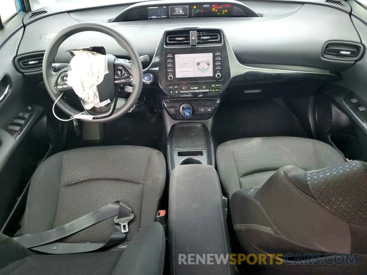 8 fotografías del automóvil dañado JTDKARFU9L3113937 TOYOTA PRIUS 2020