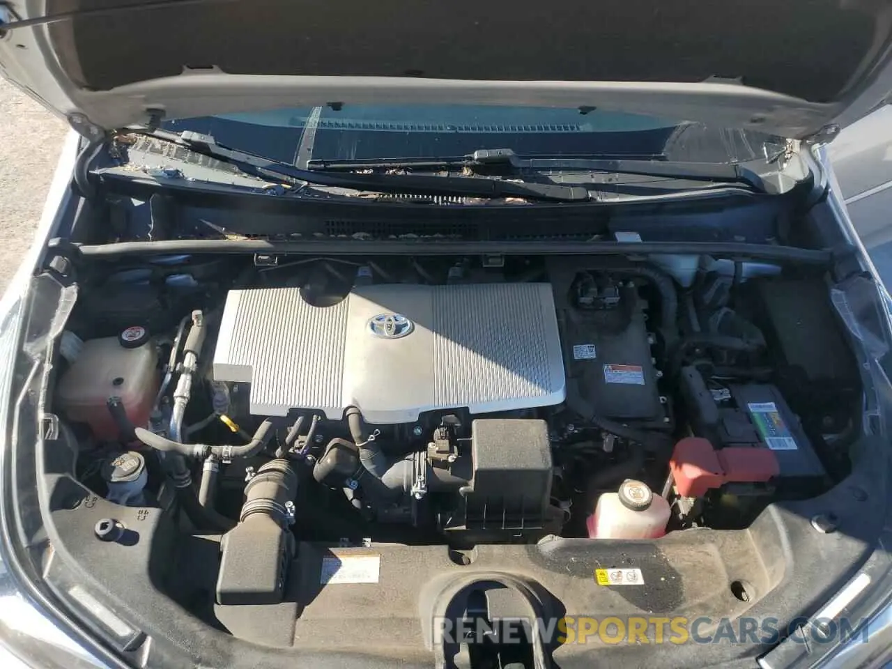 11 fotografías del automóvil dañado JTDKARFU9L3118491 TOYOTA PRIUS 2020