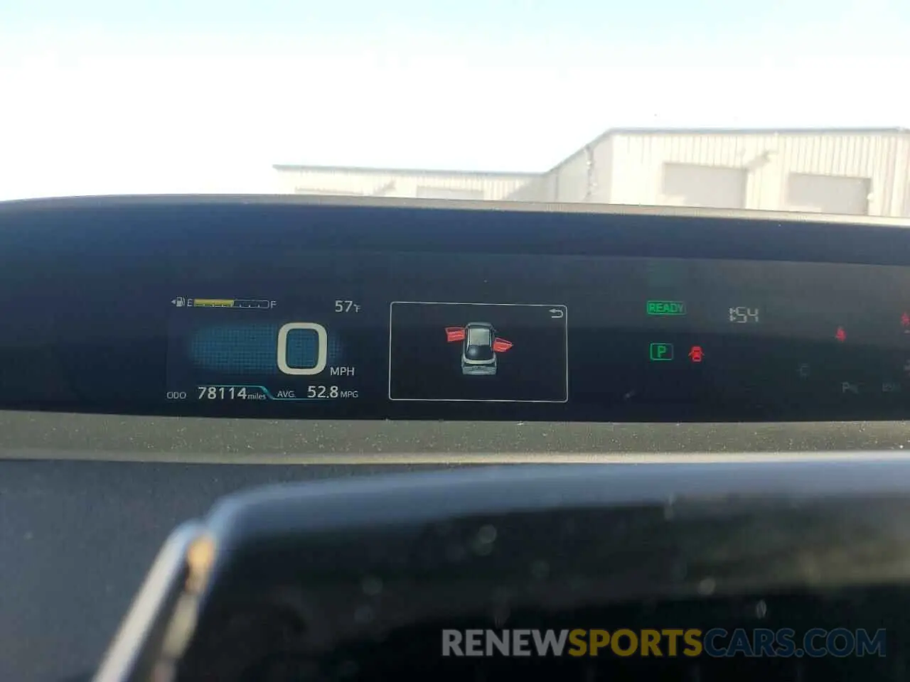 9 fotografías del automóvil dañado JTDKARFU9L3118491 TOYOTA PRIUS 2020