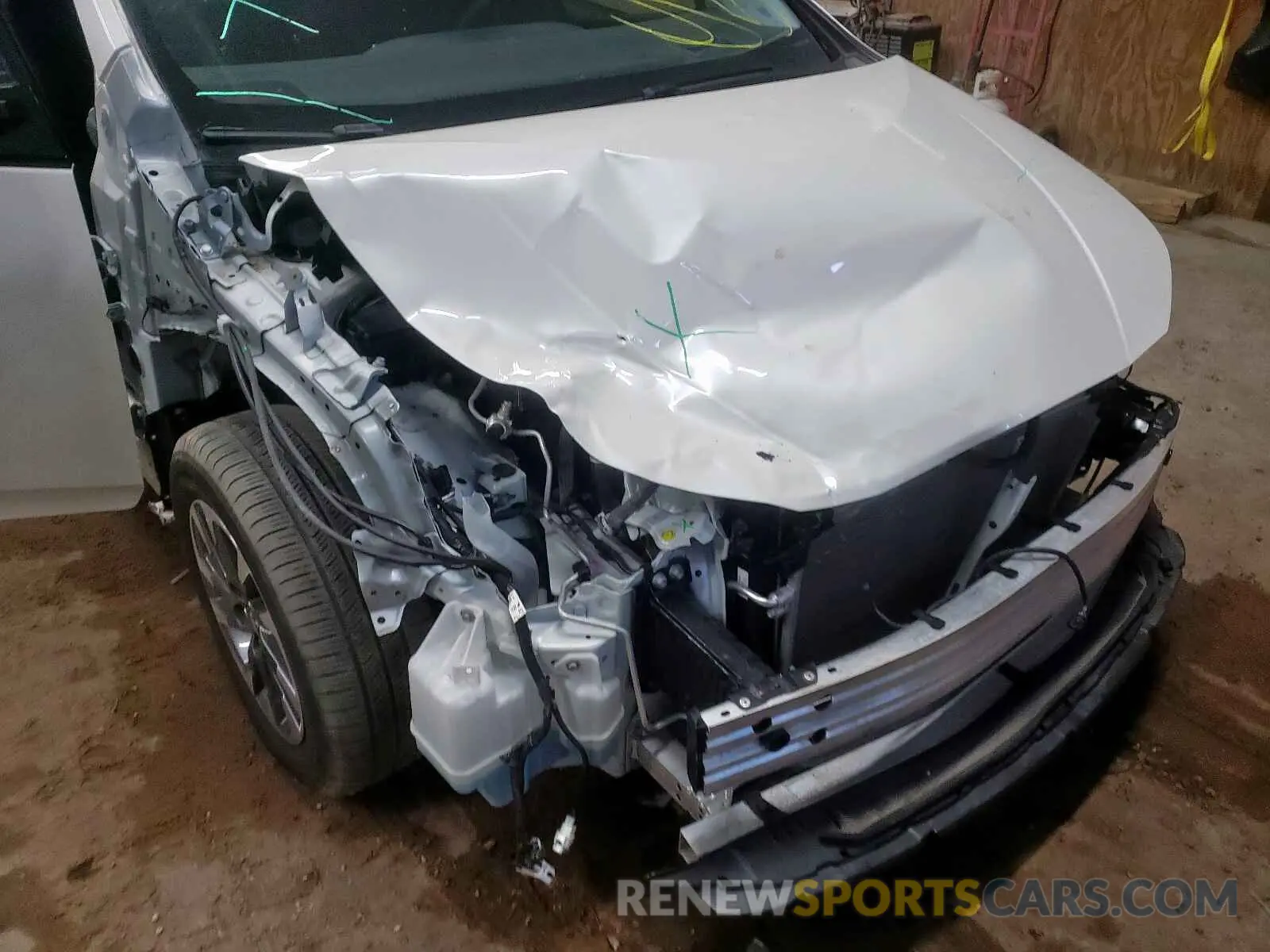 9 fotografías del automóvil dañado JTDKARFU9L3120225 TOYOTA PRIUS 2020