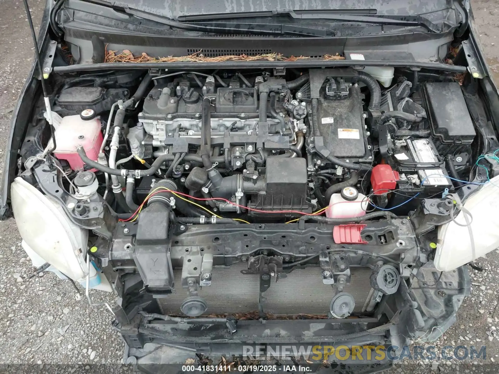 10 fotografías del automóvil dañado JTDKARFUXL3115471 TOYOTA PRIUS 2020