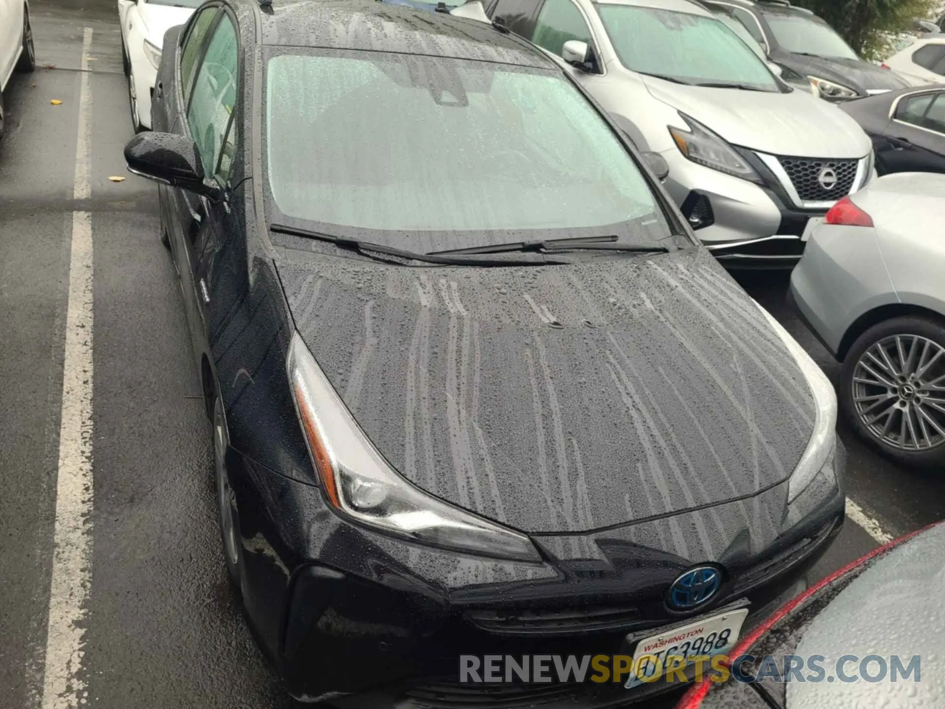 25 fotografías del automóvil dañado JTDKARFUXL3115910 TOYOTA PRIUS 2020