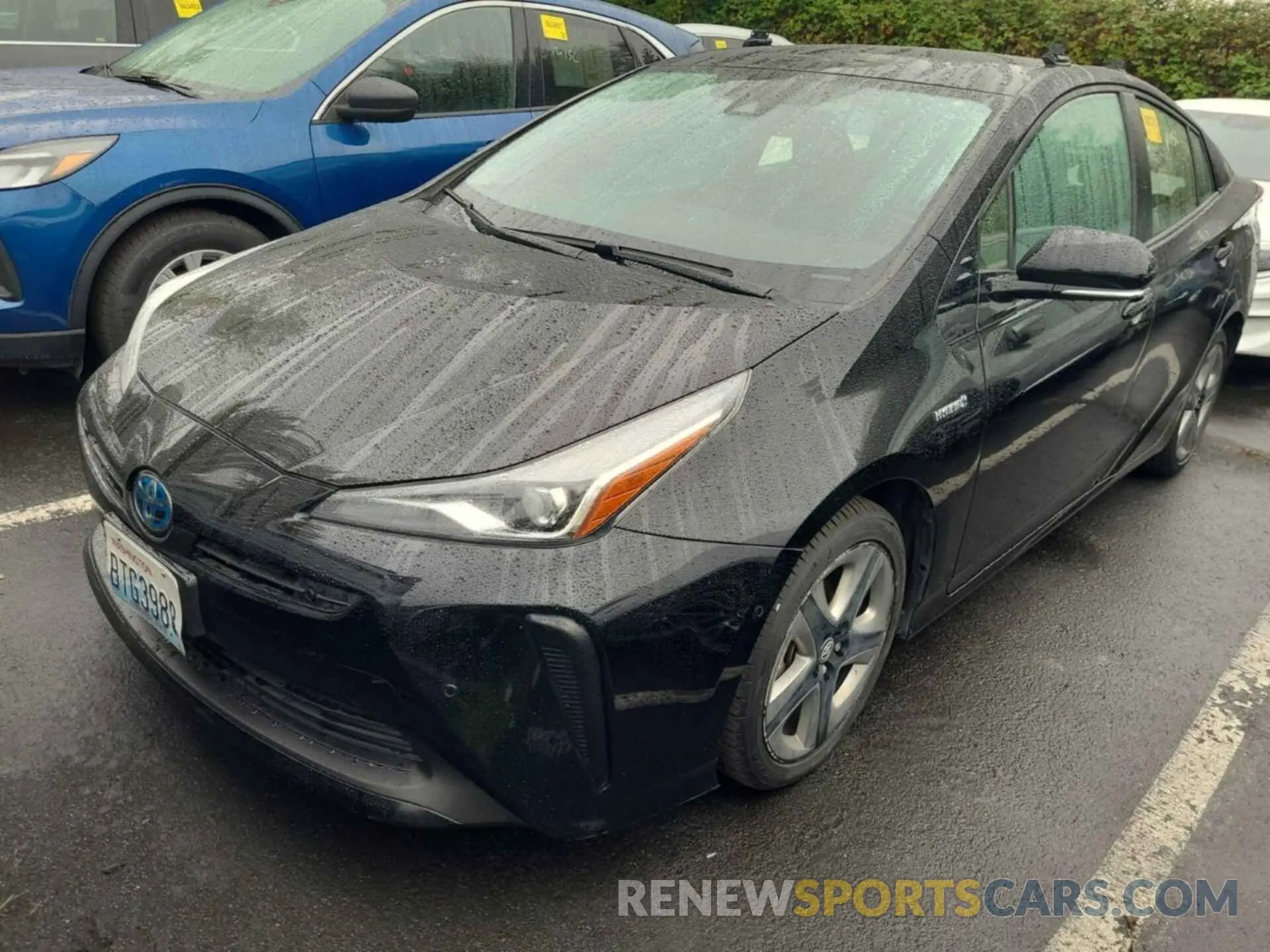 28 fotografías del automóvil dañado JTDKARFUXL3115910 TOYOTA PRIUS 2020