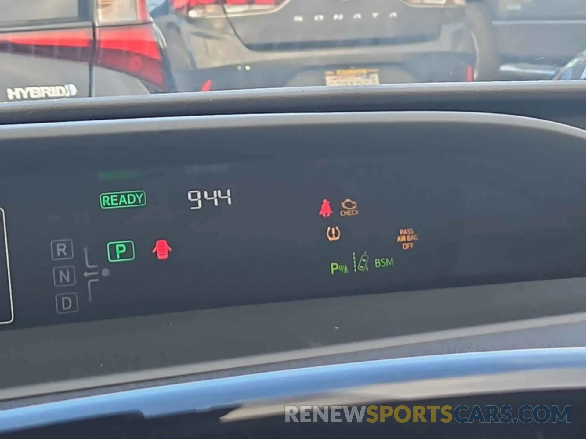 3 fotografías del automóvil dañado JTDKARFUXL3115910 TOYOTA PRIUS 2020