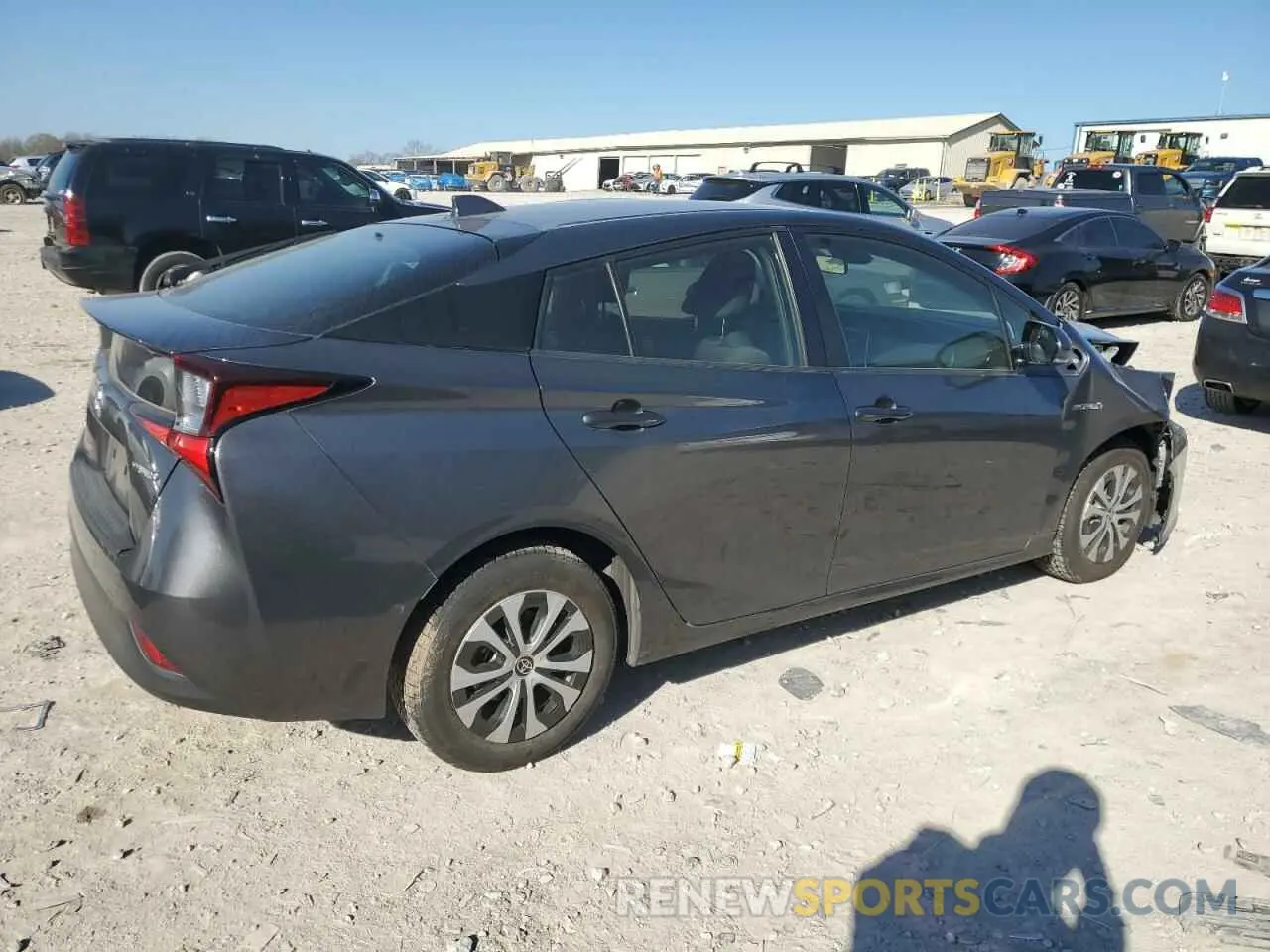 3 fotografías del automóvil dañado JTDL9RFU1L3017099 TOYOTA PRIUS 2020